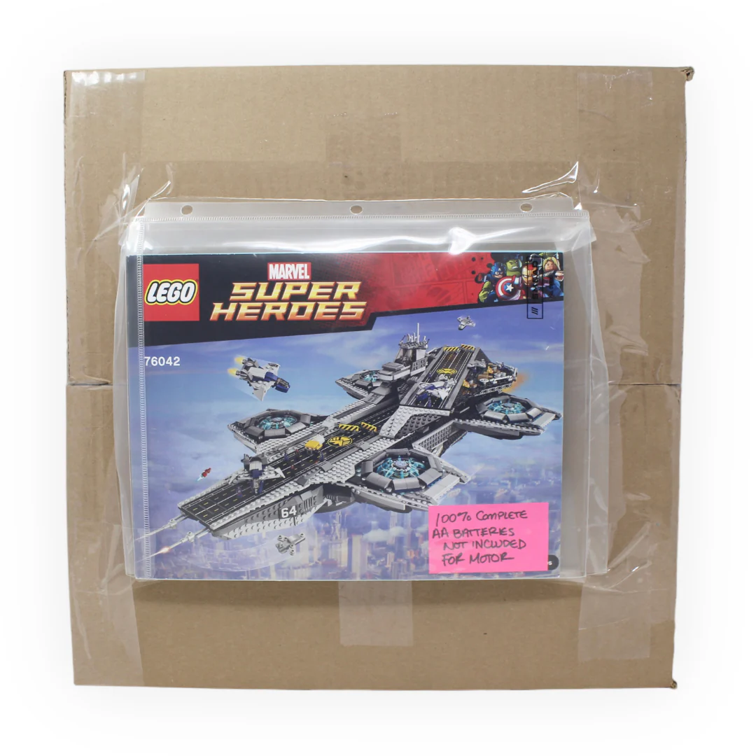 Certified Used Set 76042 Marvel Super Heroes The SHIELD Helicarrier (no box)