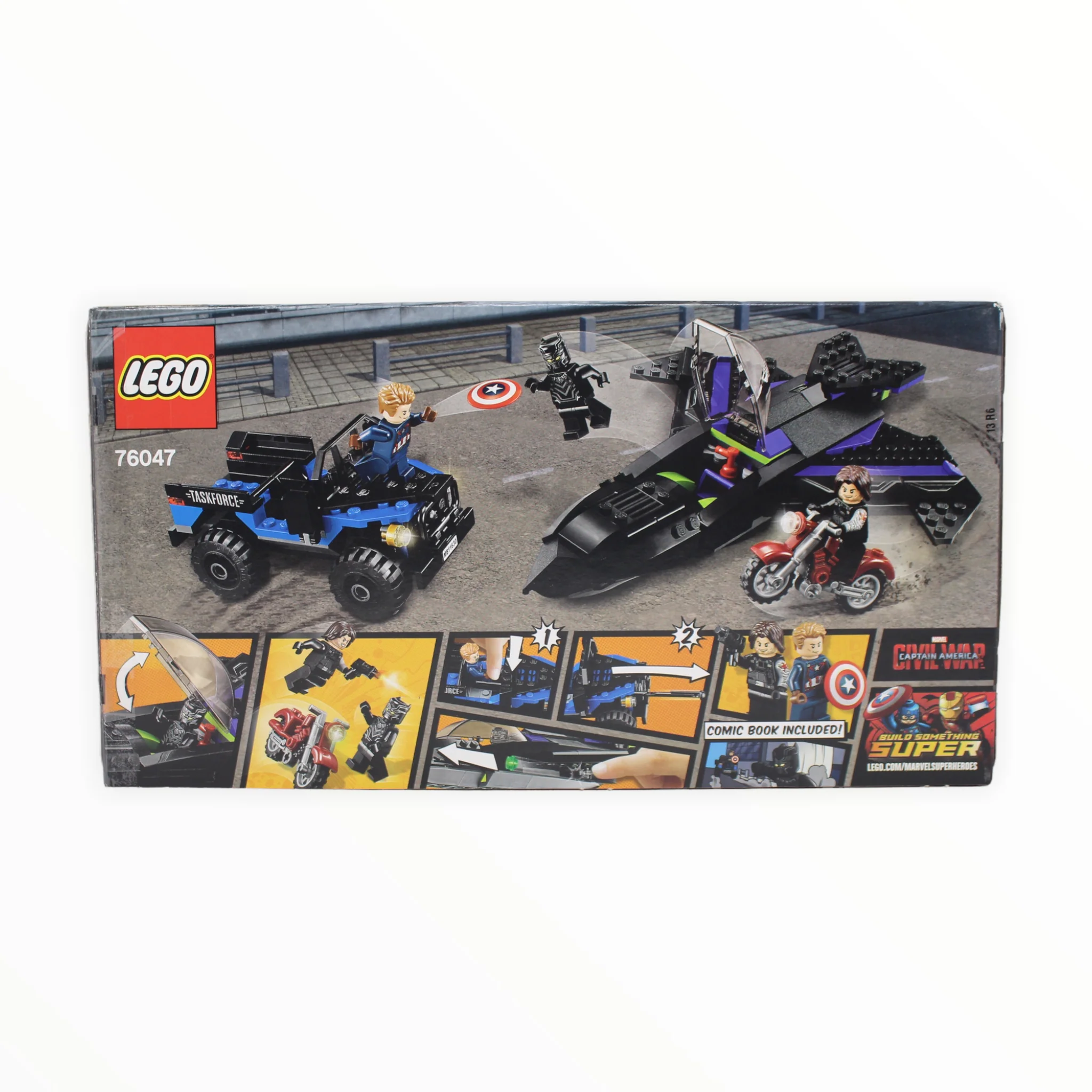 Certified Used Set 76047 Marvel Super Heroes Black Panther Pursuit - Image 2