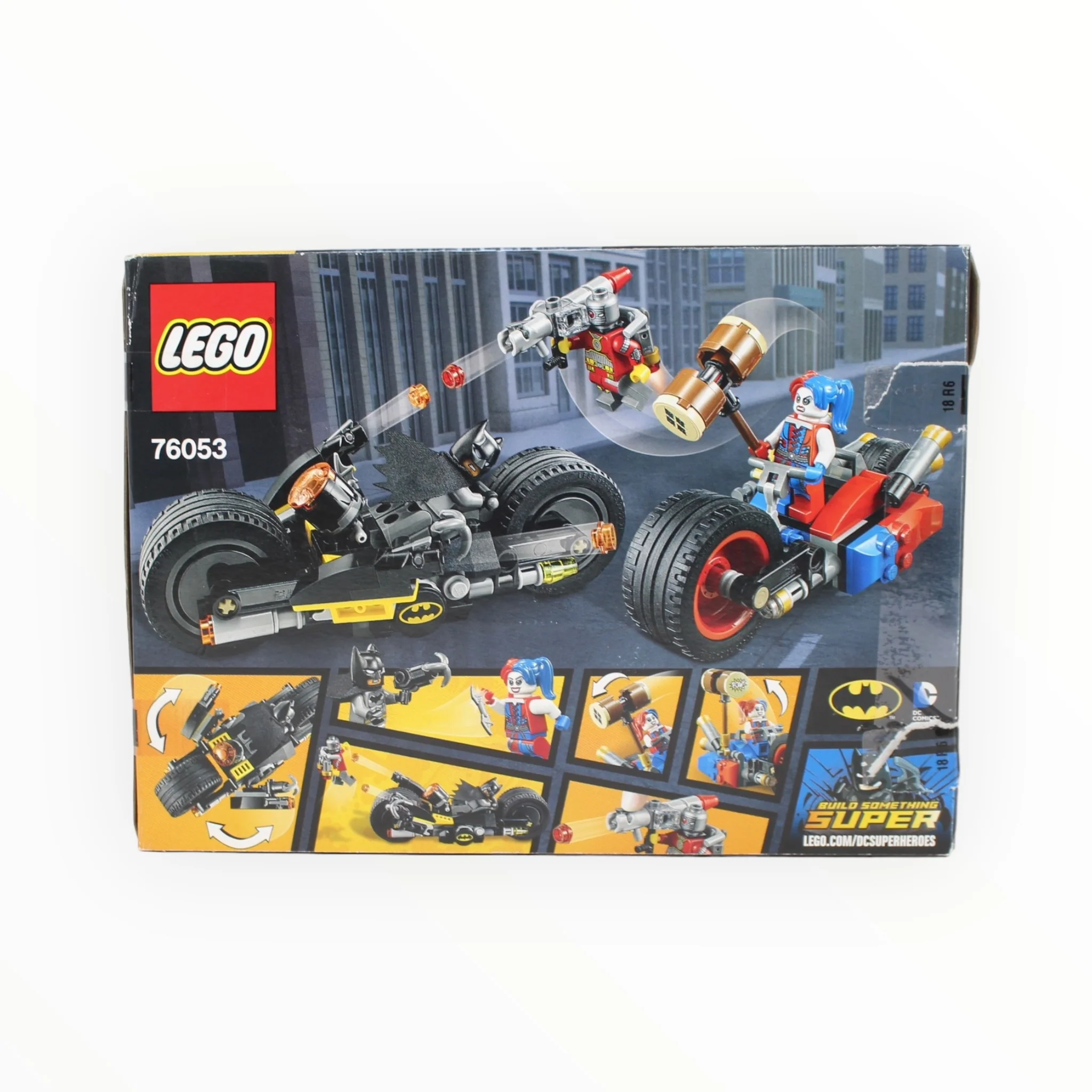 Certified Used Set 76053 DC Super Heroes Batman: Gotham City Cycle Chase - Image 2