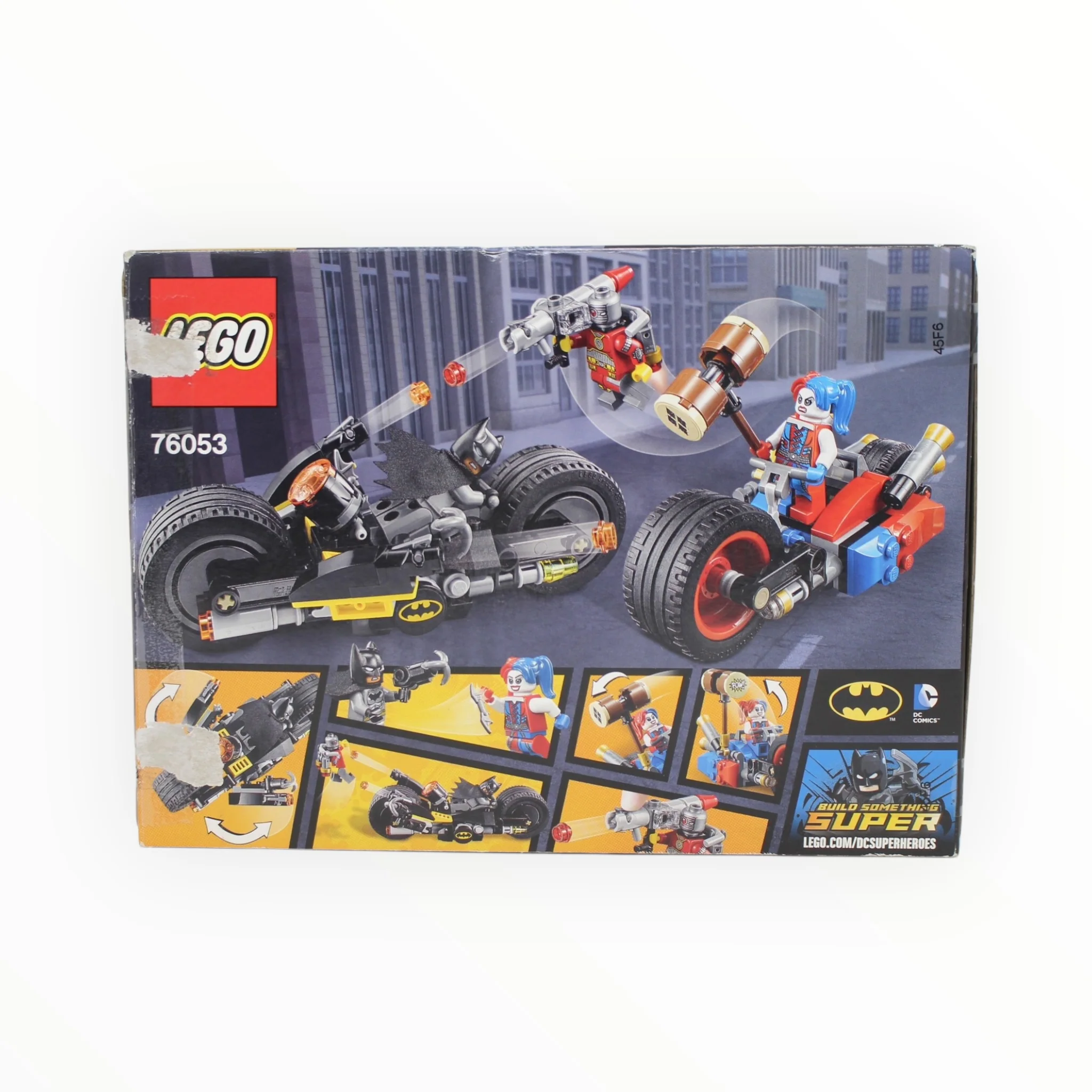 Certified Used Set 76053 DC Super Heroes Batman: Gotham City Cycle Chase (one bag sealed) - Image 2