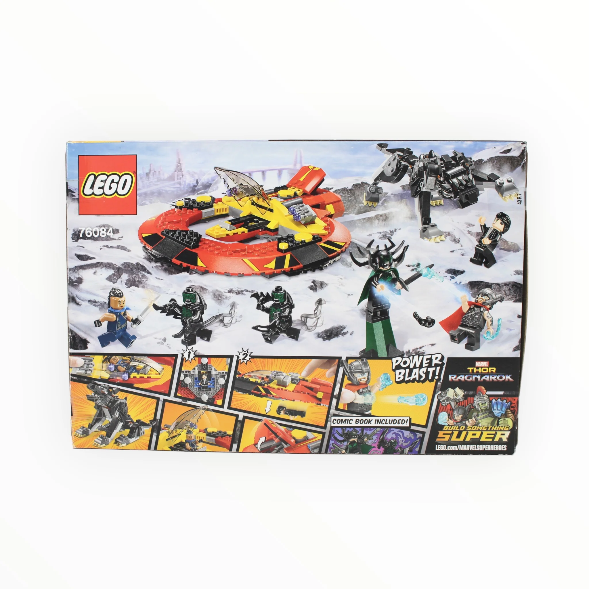 Certified Used Set 76084 Marvel Super Heroes The Ultimate Battle for Asgard - Image 2