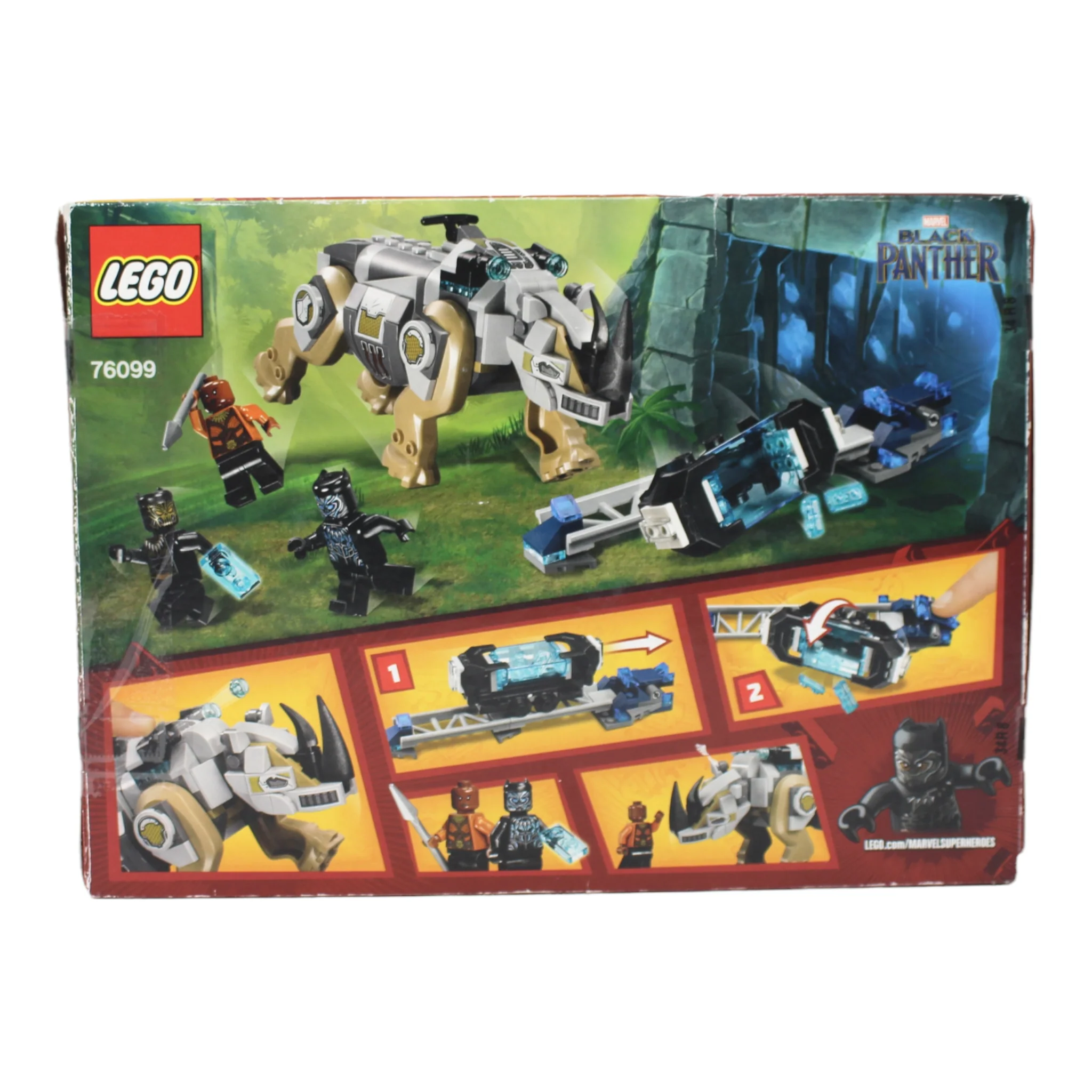 Certified Used Set 76099 Marvel Super Heroes Rhino Face-Off by the Mine - Image 2