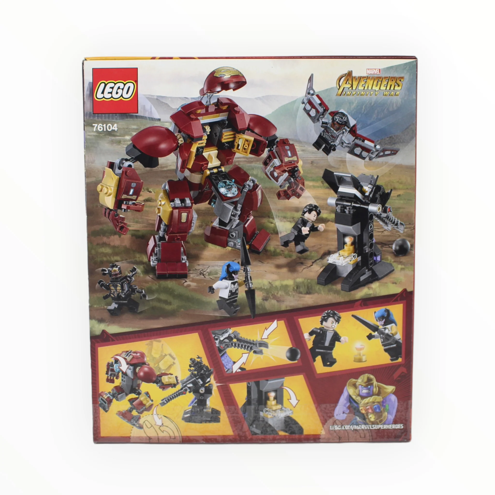 Certified Used Set 76104 Marvel Super Heroes The Hulkbuster Smash-Up - Image 2