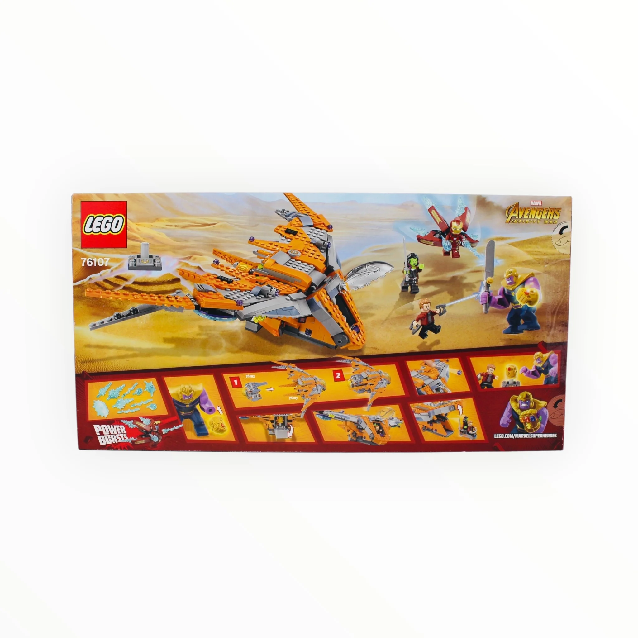 Certified Used Set 76107 Marvel Super Heroes Thanos: Ultimate Battle - Image 2