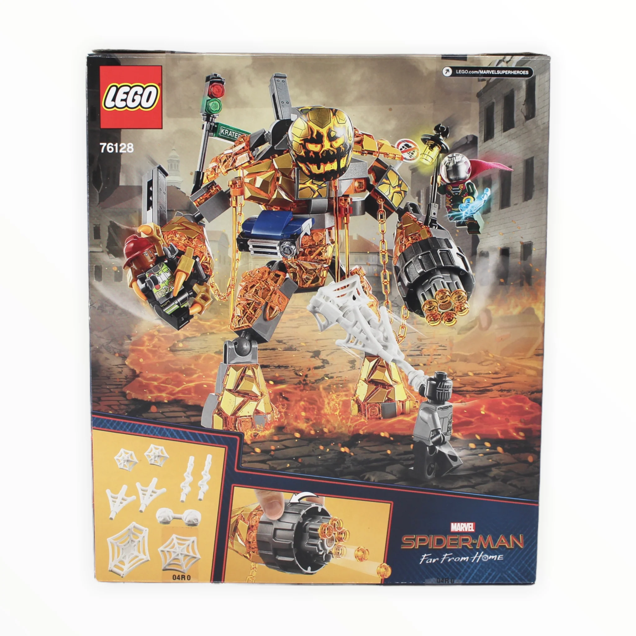 Certified Used Set 76128 Spider-Man: Far From Home Molten Man Battle - Image 2