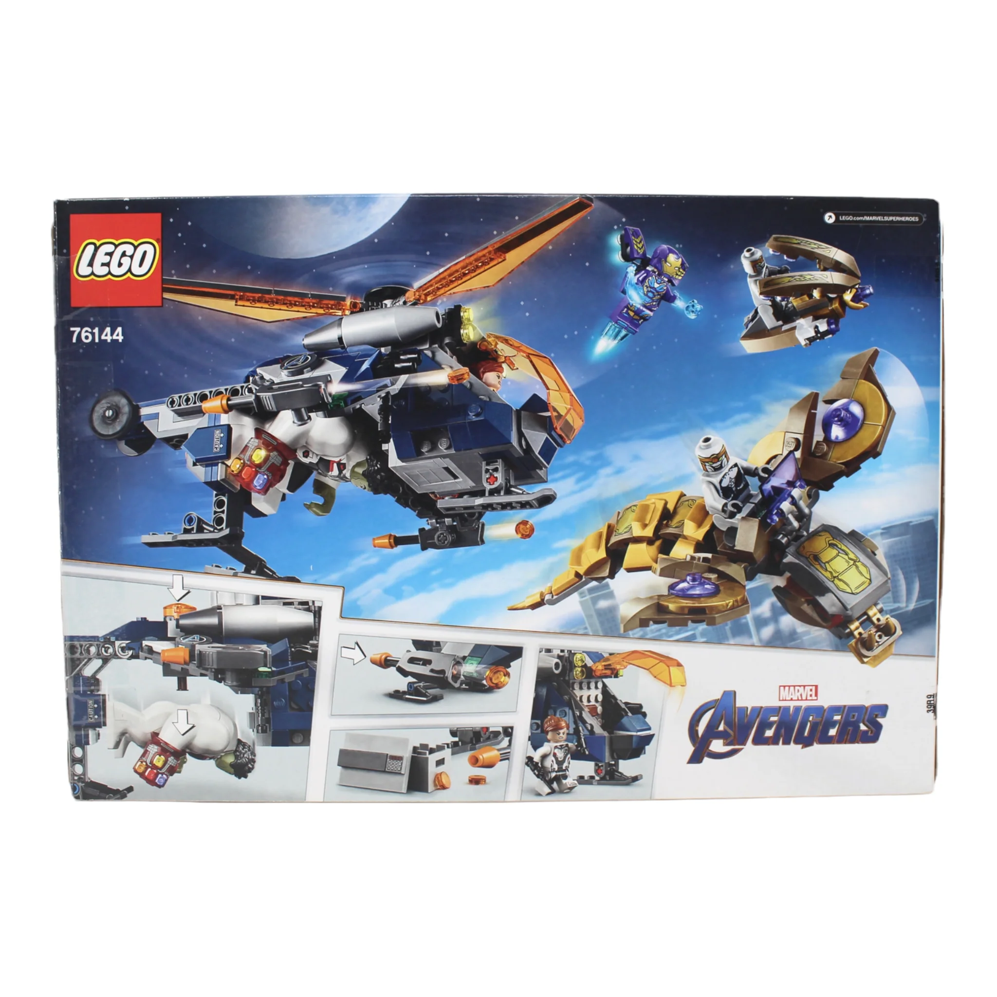 Certified Used Set 76144 Avengers Hulk Helicopter Rescue - Image 2