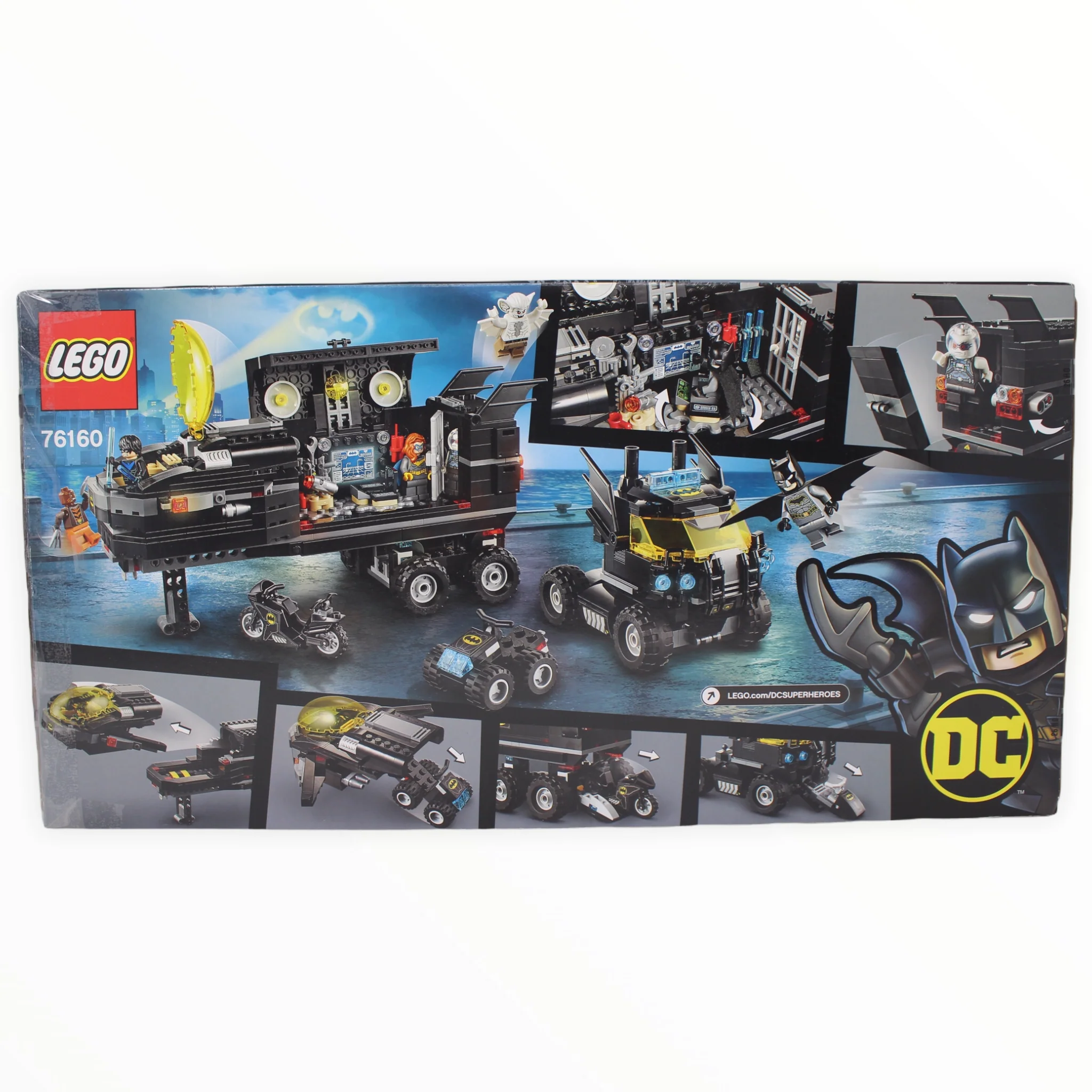 Certified Used Set 76160 Batman Mobile Bat Base - Image 2
