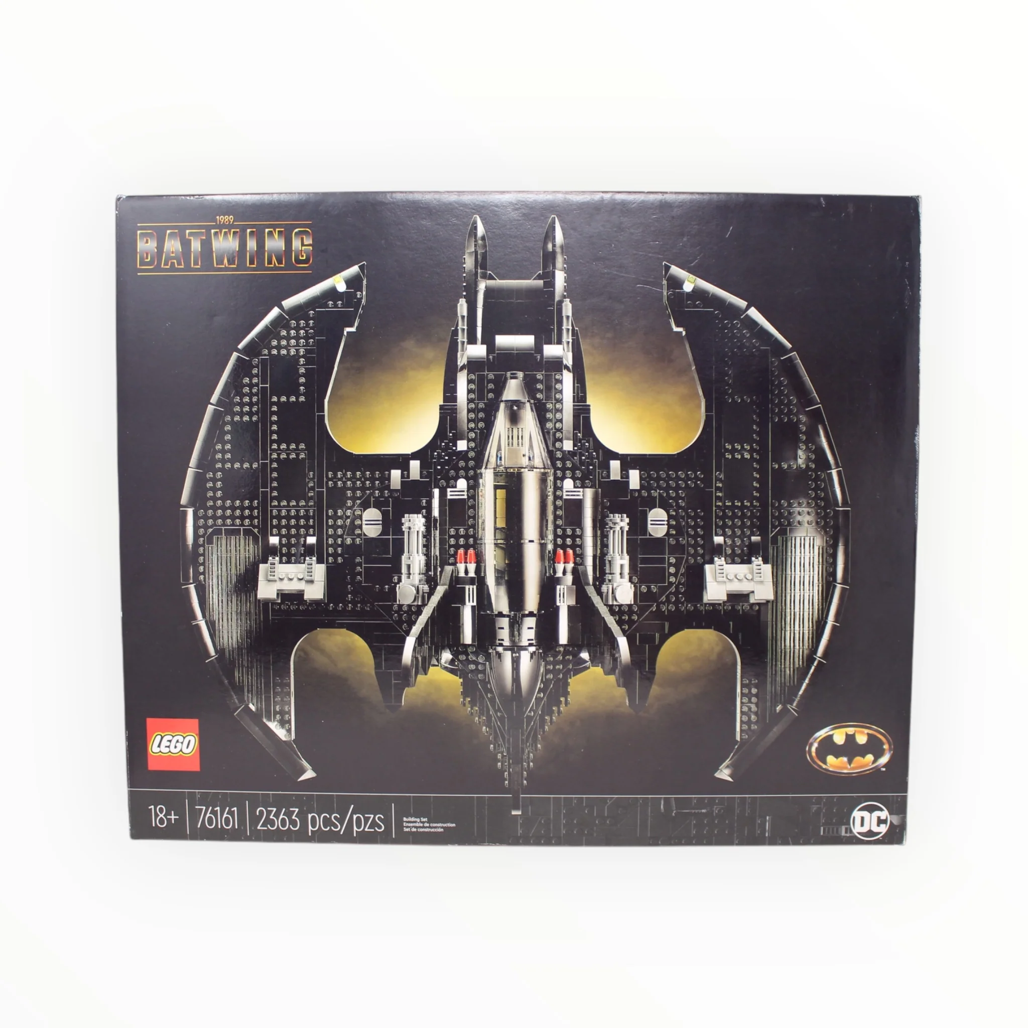 Certified Used Set 76161 Batman 1989 Batwing (open box, sealed bags)