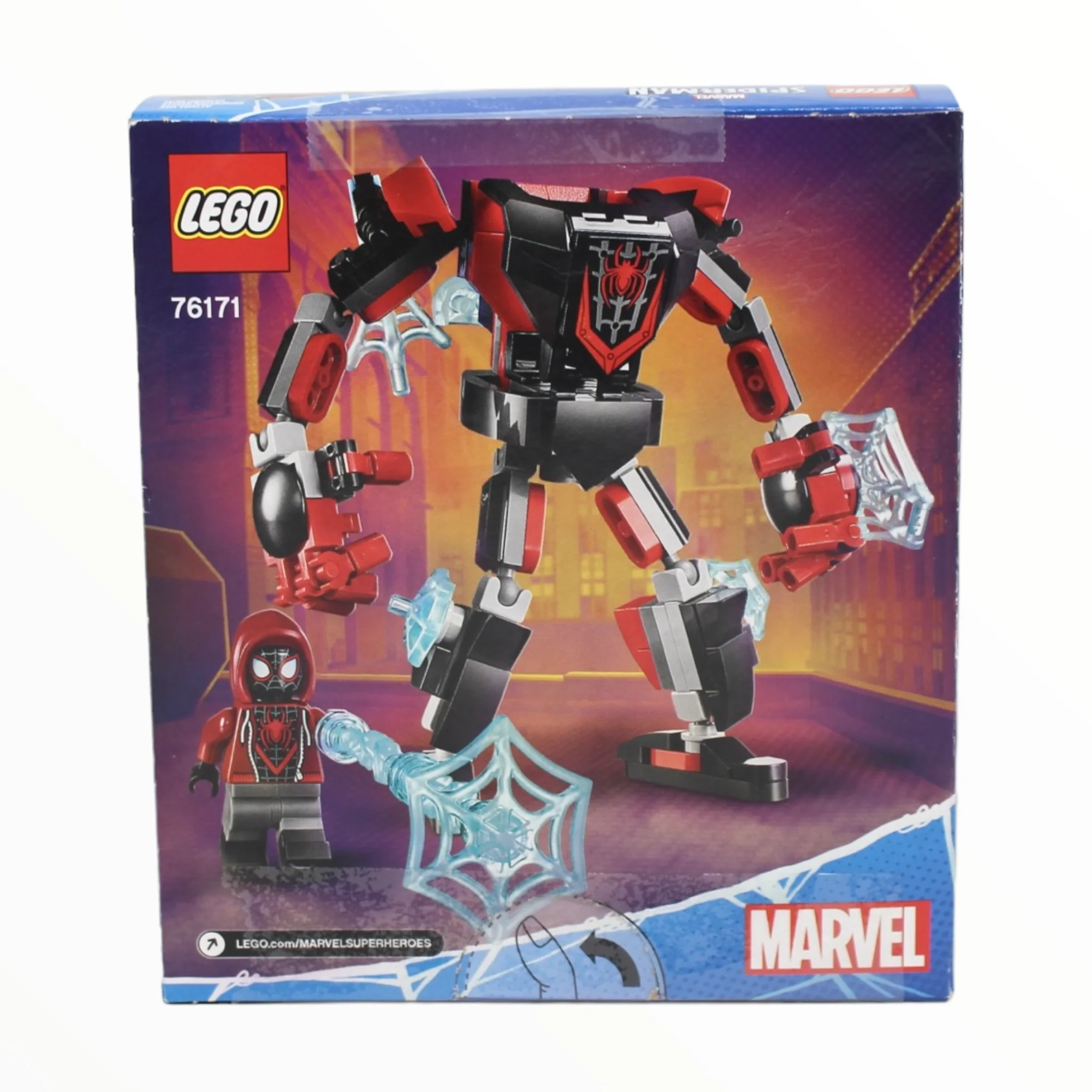 Certified Used Set 76171 Spider-Man Miles Morales Mech Armor - Image 2