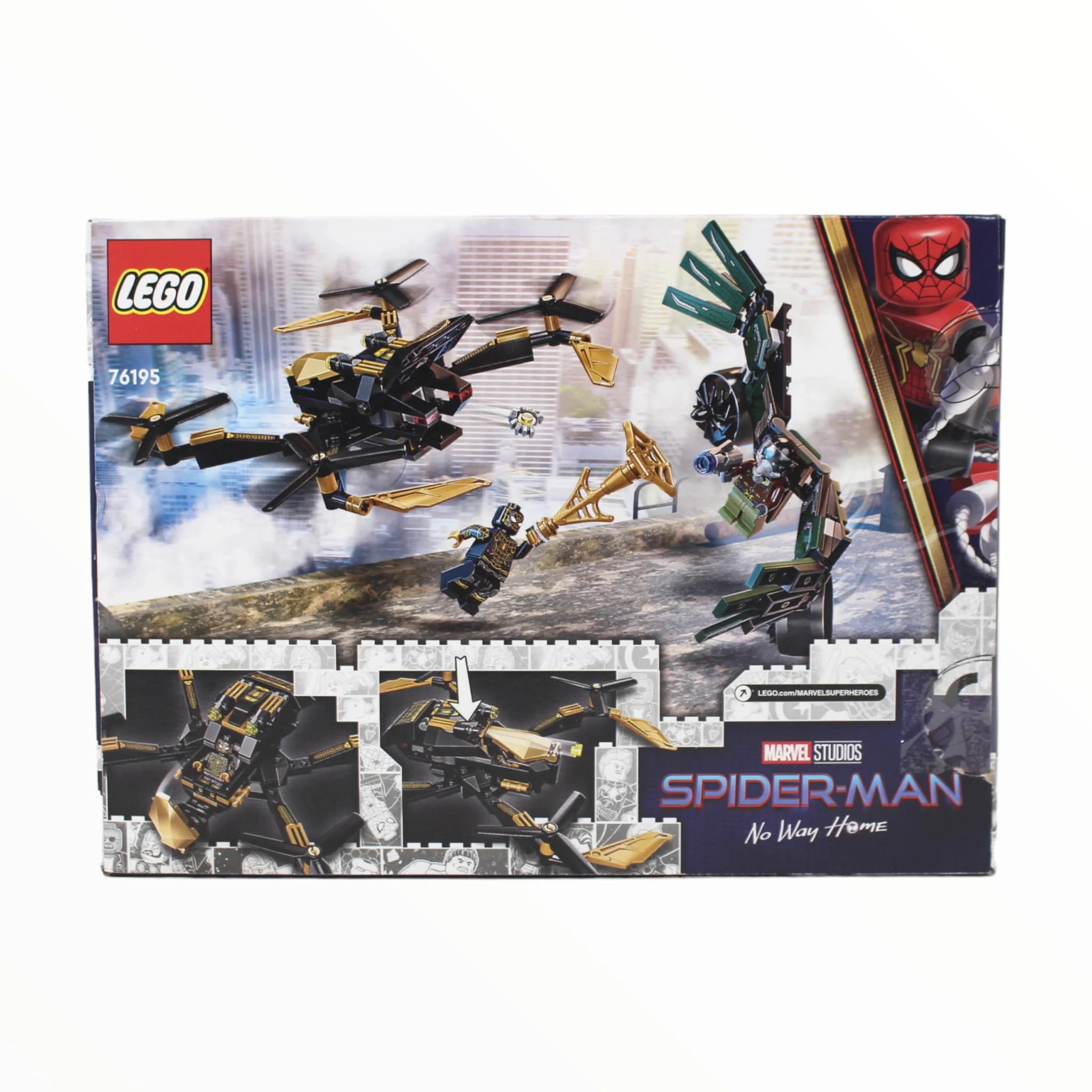 Certified Used Set 76195 Marvel Studios Spider-Man’s Drone Duel (open box, sealed bags) - Image 2