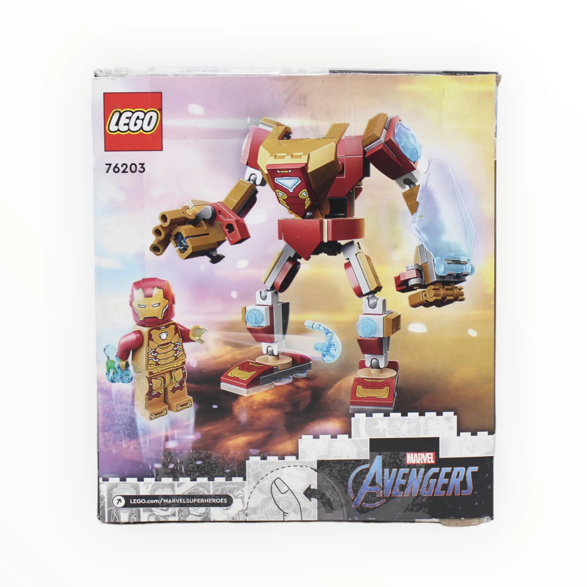 Certified Used Set 76203 Avengers Iron Man Mech Armor (2022) - Image 2