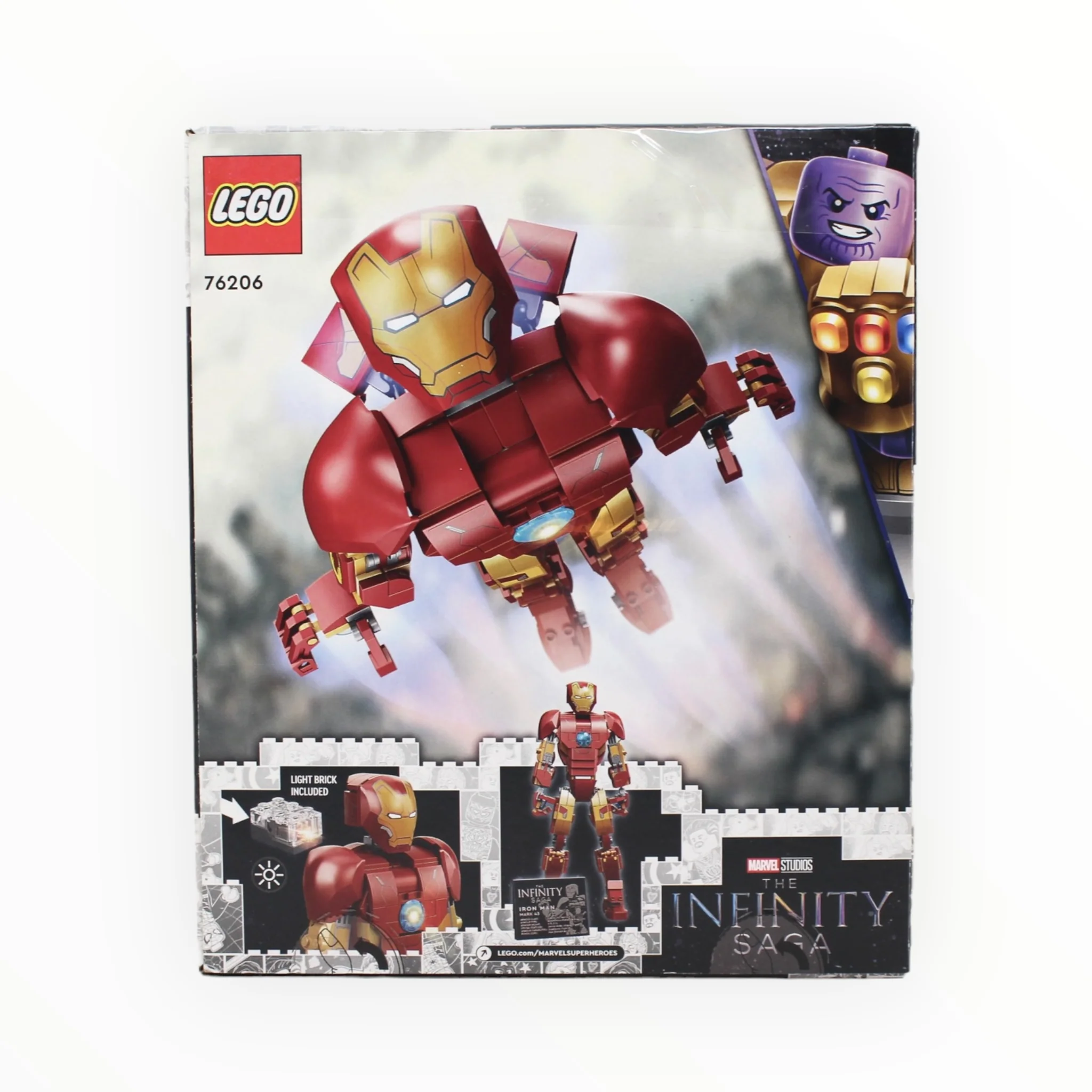 Certified Used Set 76206 Infinity Saga Iron Man Figure - Image 2