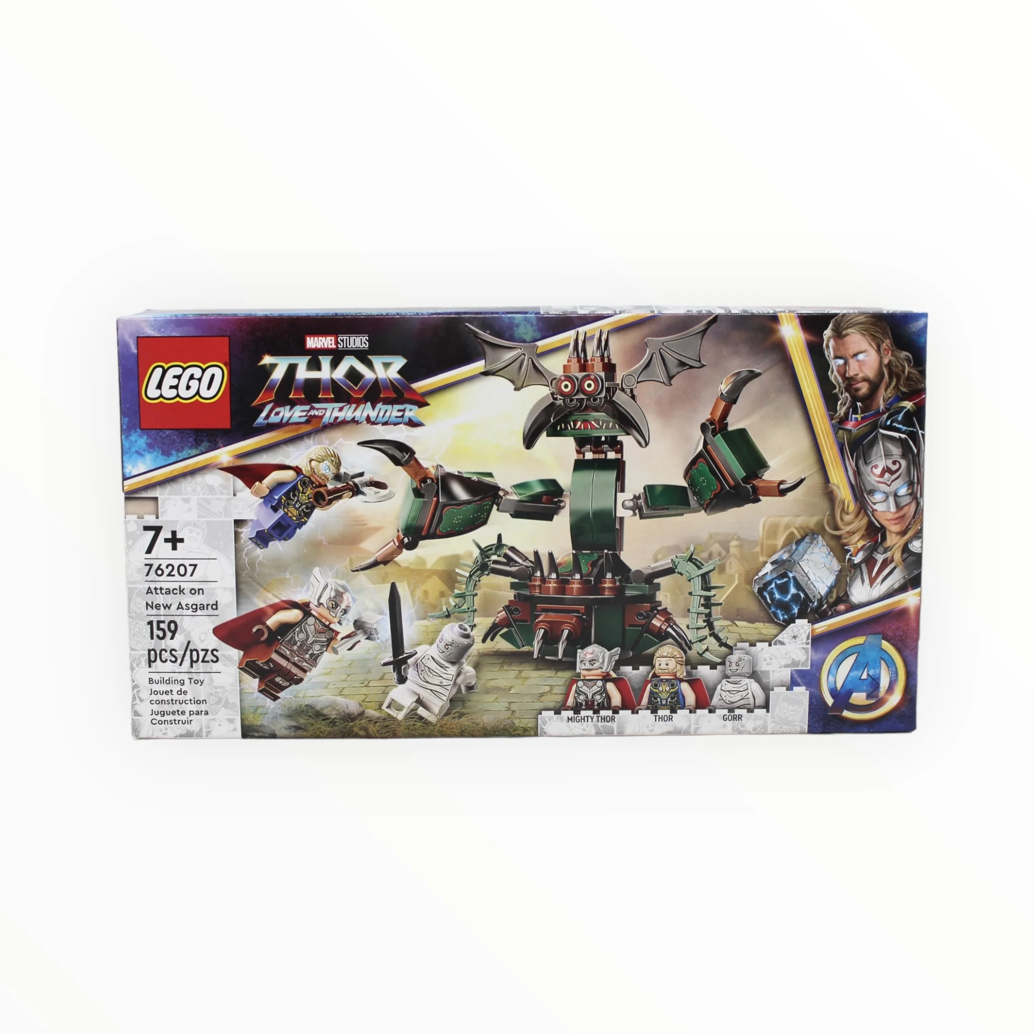 Certified Used Set 76207 Thor: Love and Thunder Attack on New Asgard