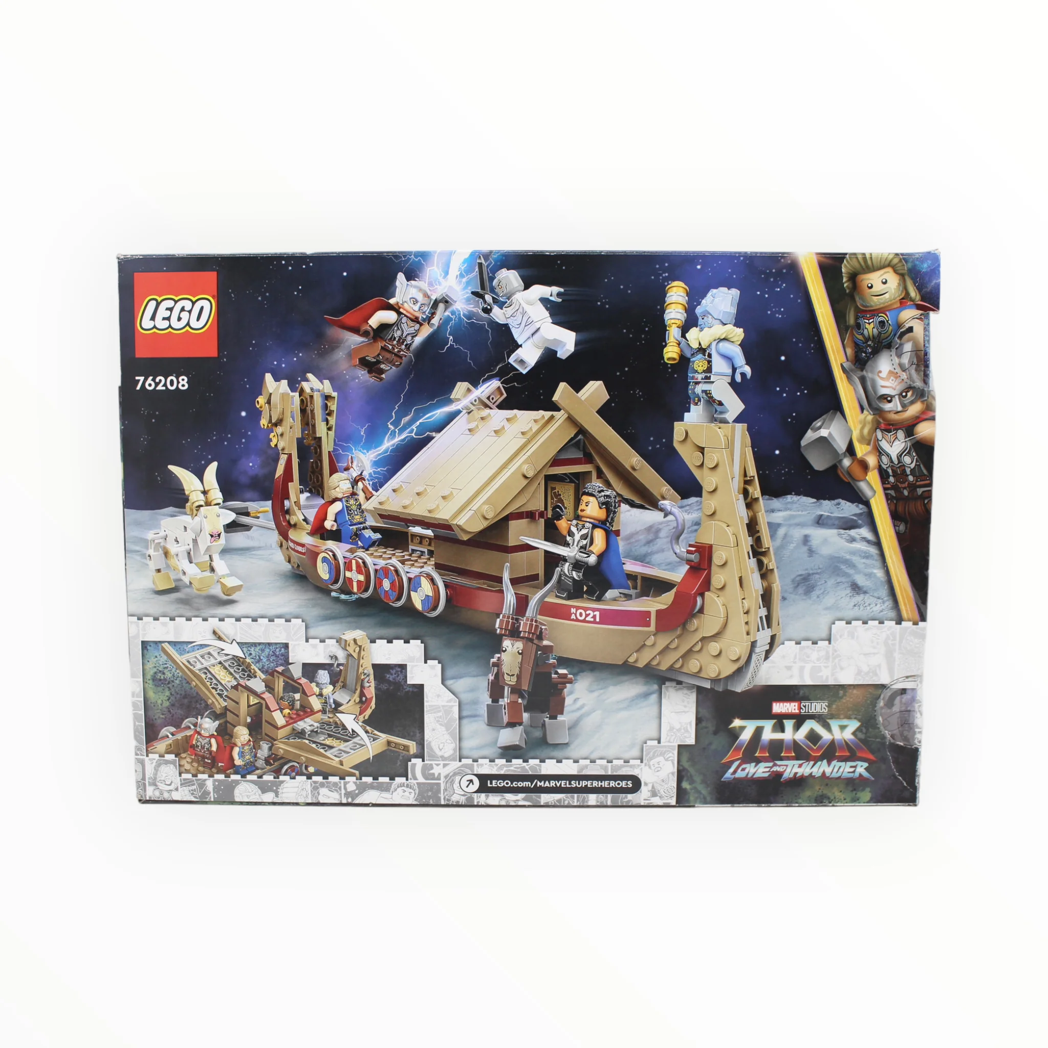 Certified Used Set 76208 Thor: Love and Thunder The Goat Boat - Image 2