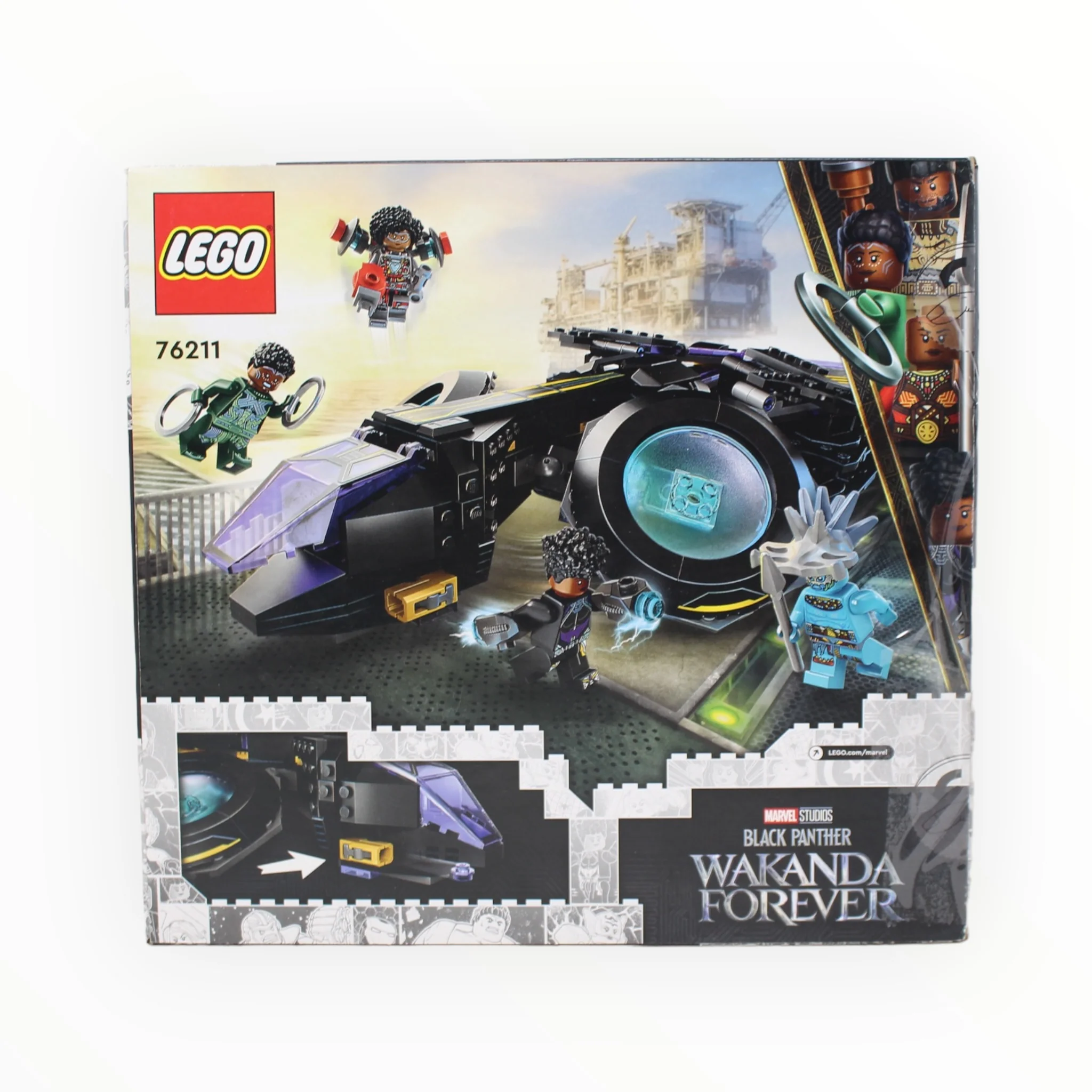 Certified Used Set 76211 Wakanda Forever Shuri’s Sunbird - Image 2