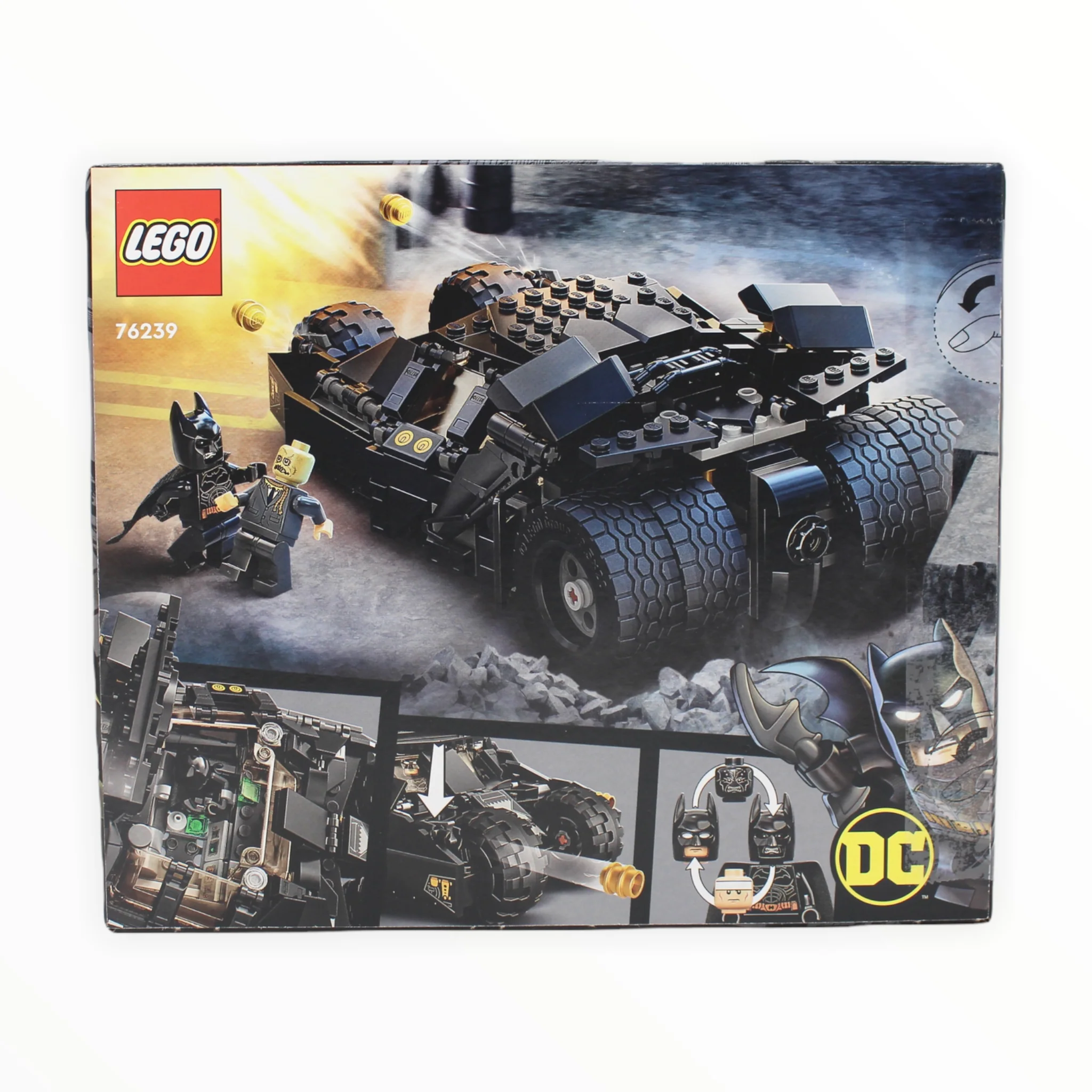 Certified Used Set 76239 The Dark Knight Trilogy Batmobile Tumbler: Scarecrow Showdown - Image 2