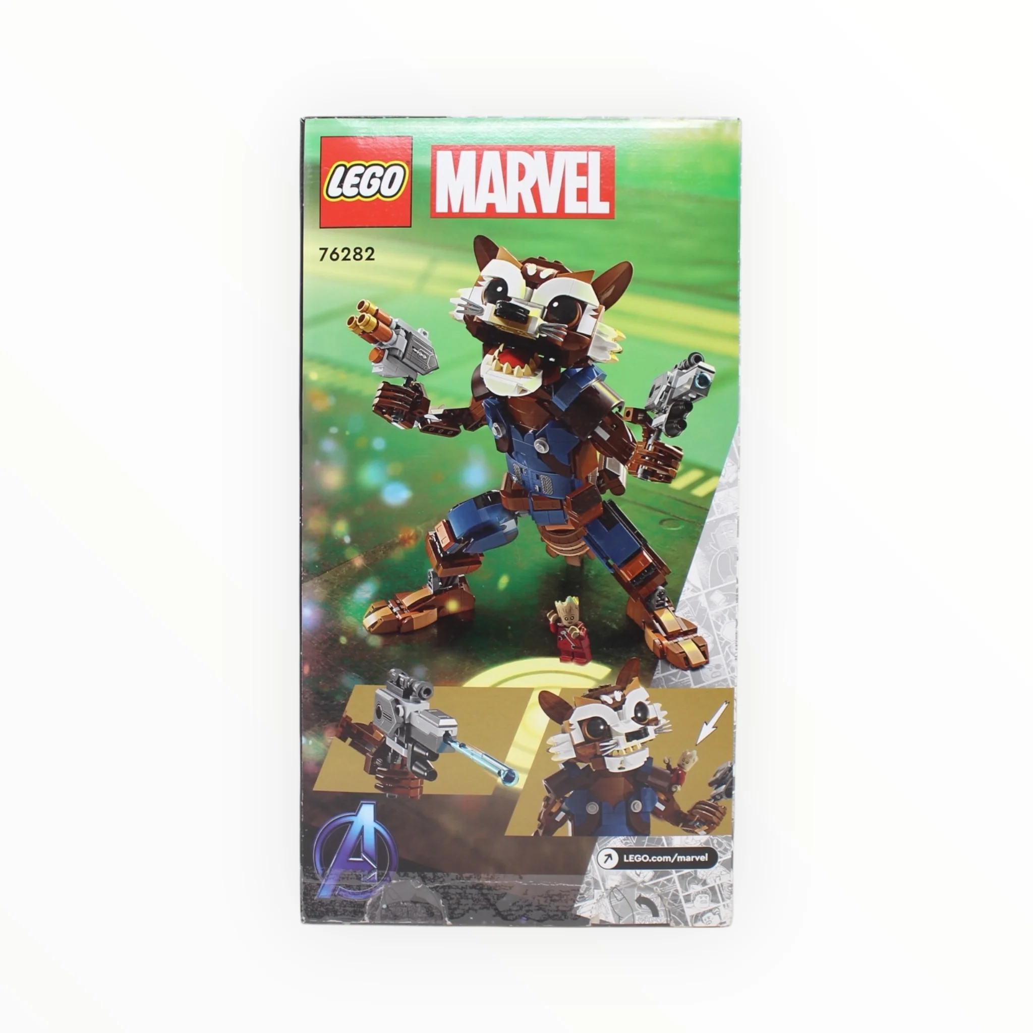 Certified Used Set 76282 Infinity Saga Rocket & Baby Groot - Image 2