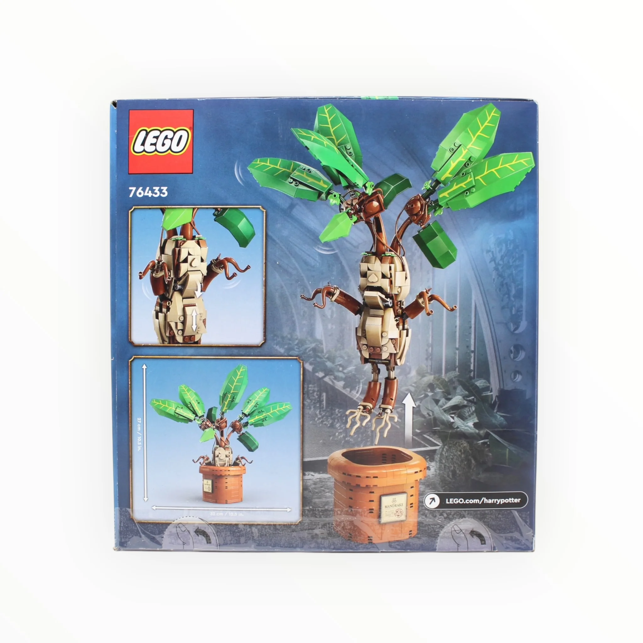 Certified Used Set 76433 Harry Potter Mandrake (bags 4 and 5 sealed) - Image 2