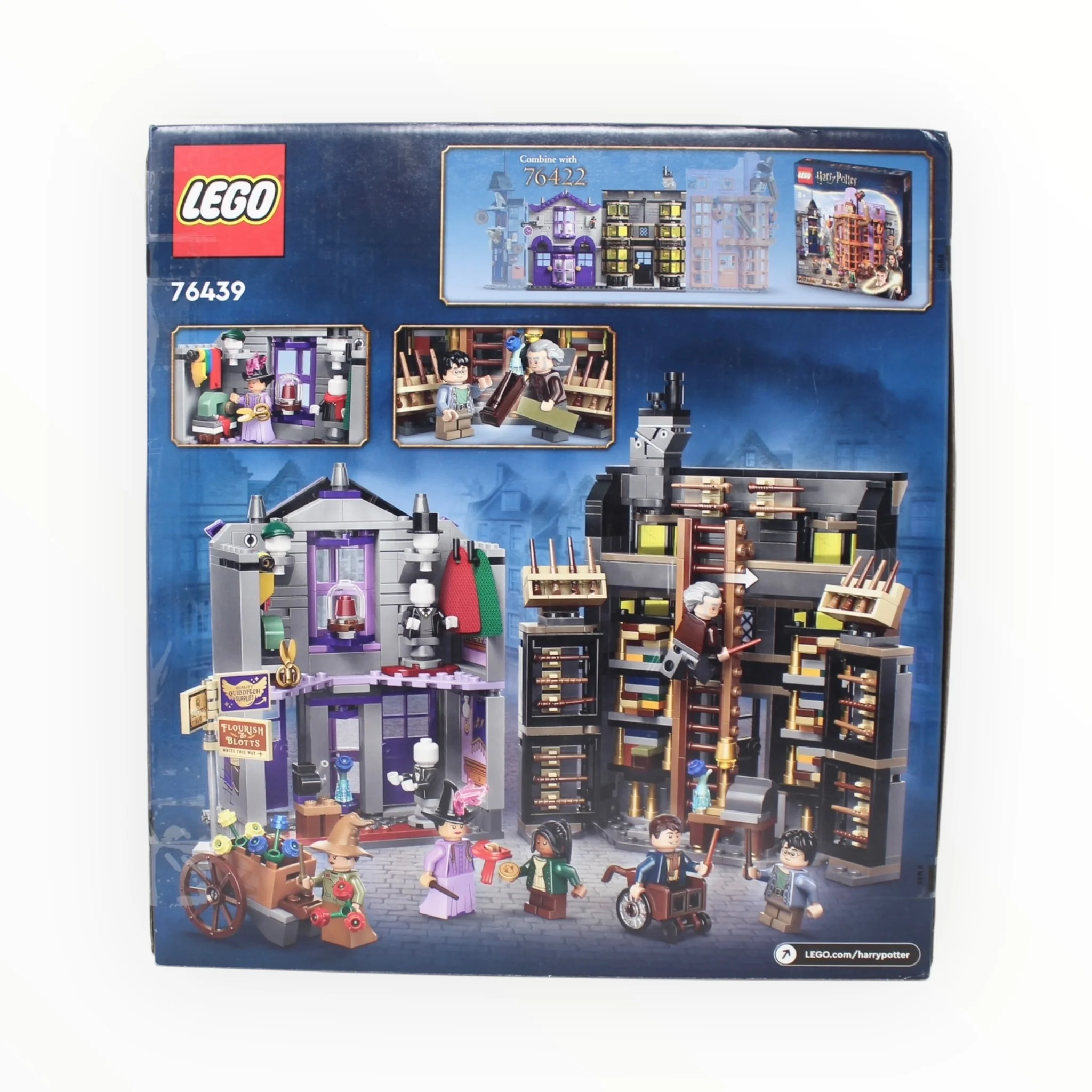 Certified Used Set 76439 Harry Potter Ollivanders & Madam Malkin’s Robes - Image 2