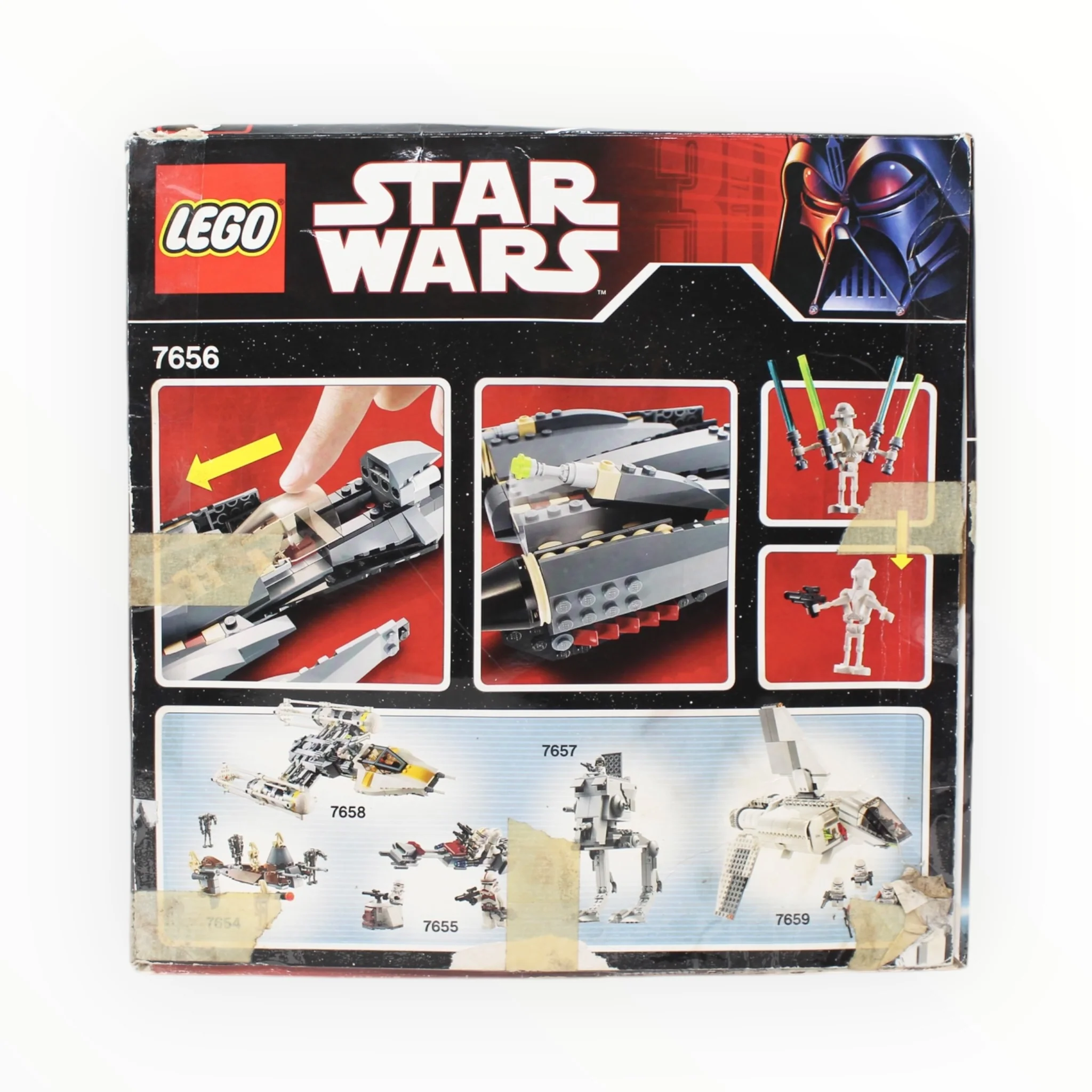 Certified Used Set 7656 Star Wars General Grievous Starfighter (2007) - Image 2