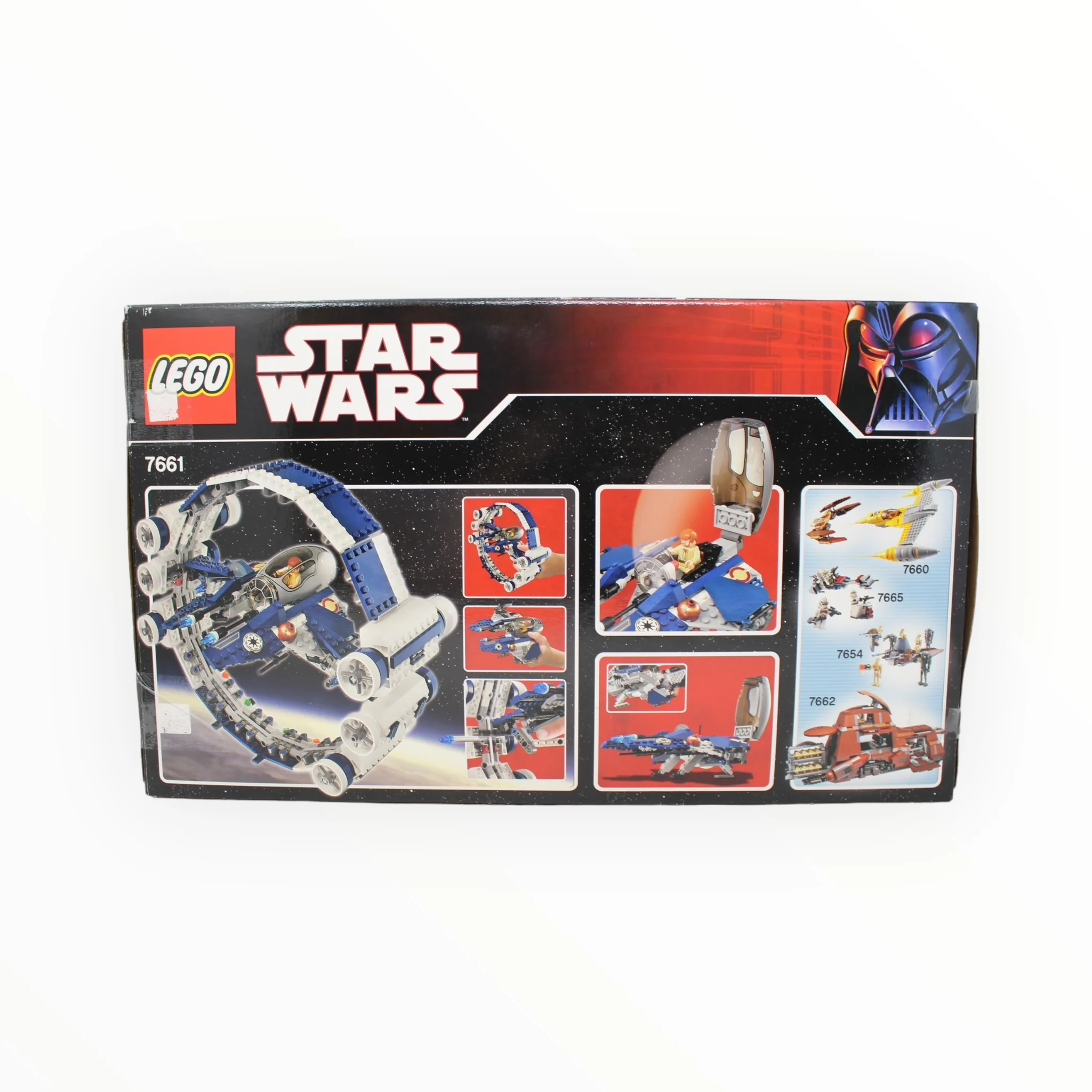 Certified Used Set 7661 Star Wars Jedi Starfighter with Hyperdrive Booster Ring - Image 2