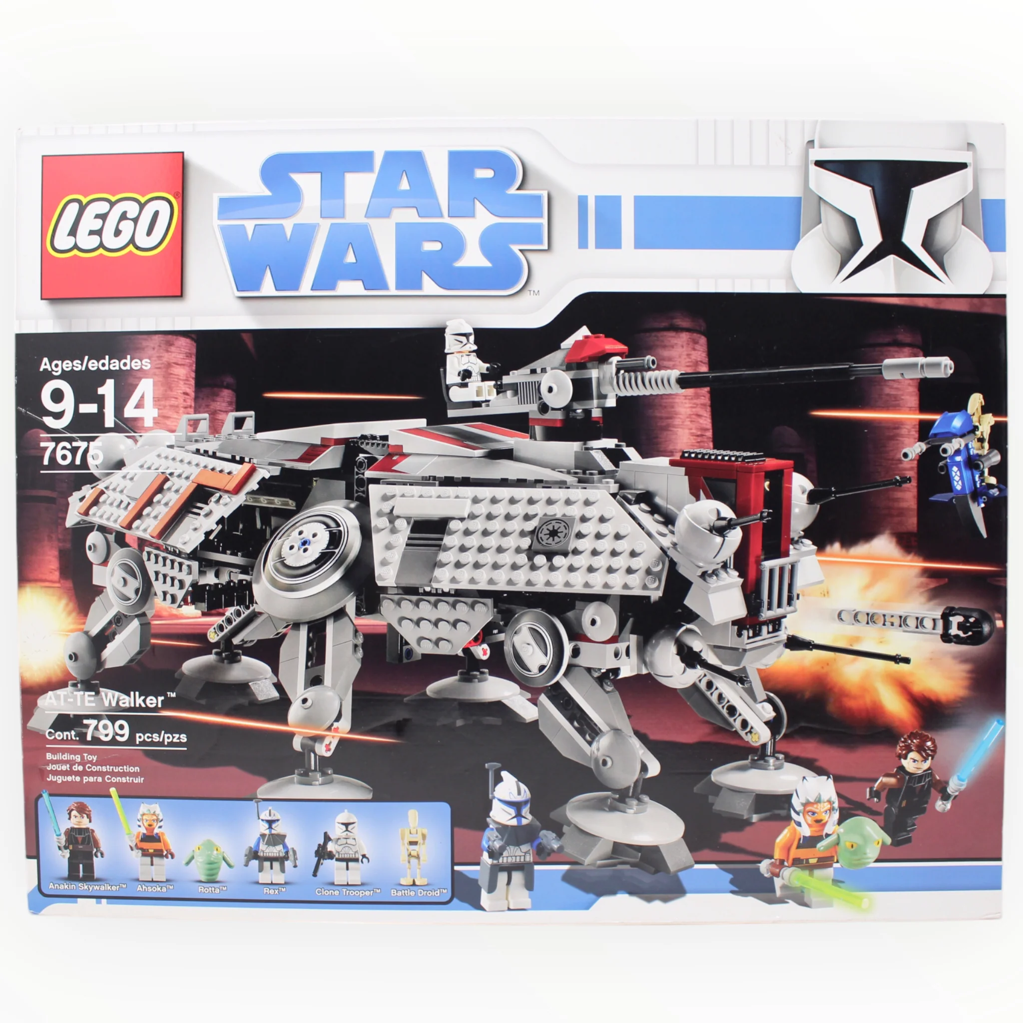 Certified Used Set 7675 Star Wars AT-TE Walker (2008)
