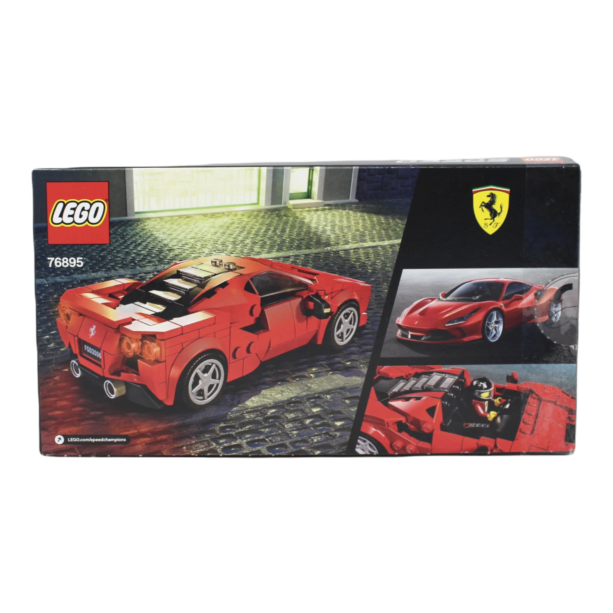 Certified Used Set 76895 Speed Champions Ferrari F8 Tributo - Image 2