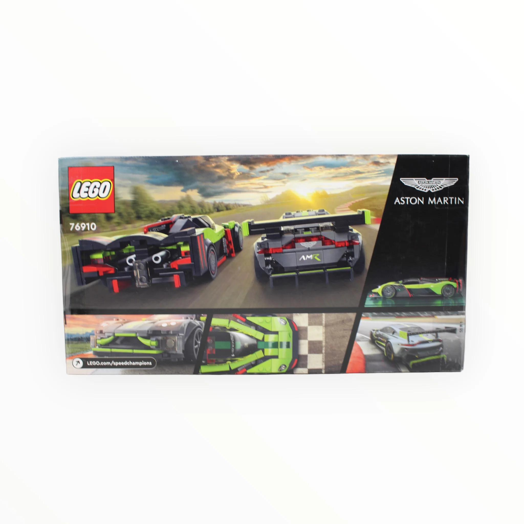 Certified Used Set 76910 Speed Champions Aston Martin Valkyrie AMR Pro and Aston Martin Vantage GT3 - Image 2