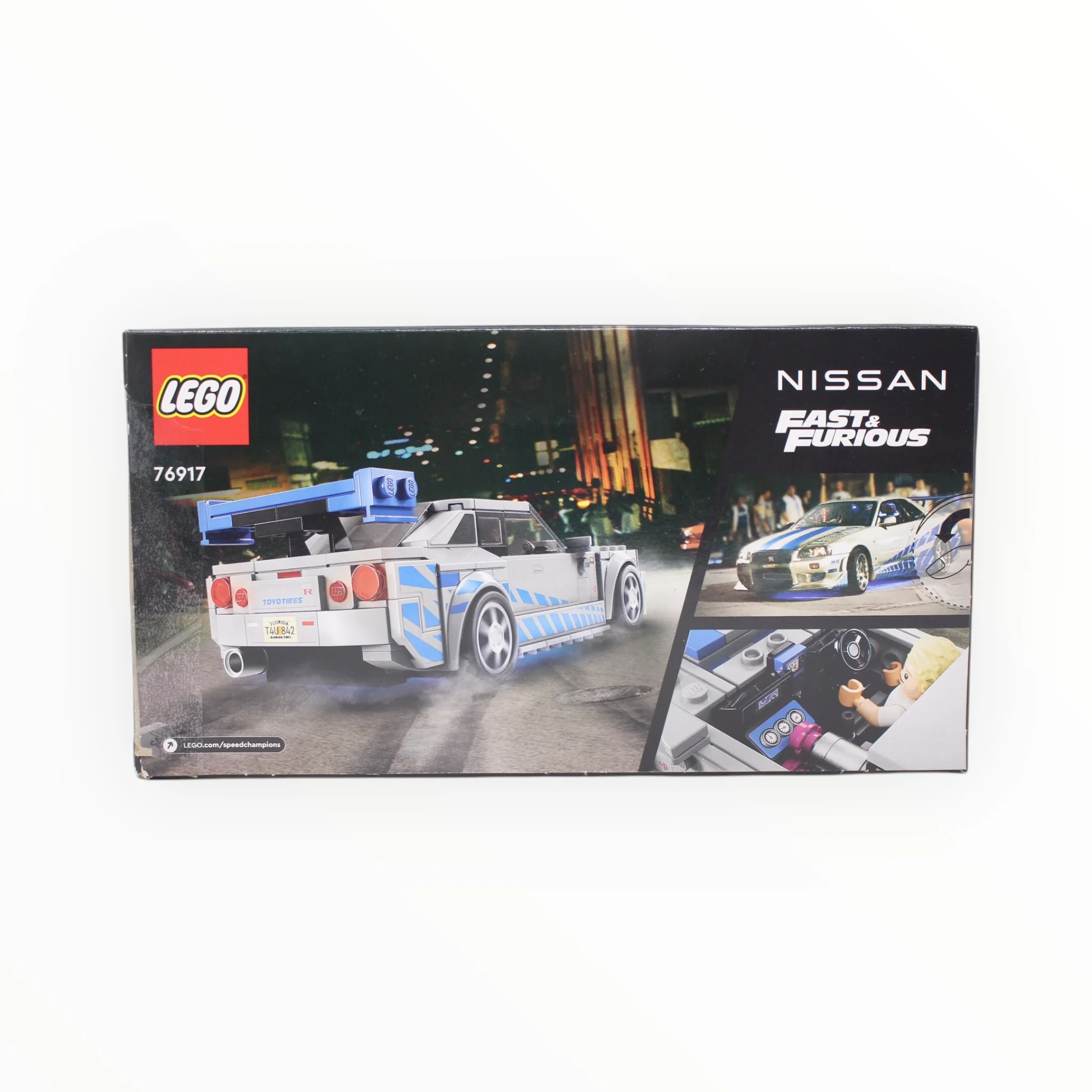 Certified Used Set 76917 Speed Champions 2 Fast 2 Furious Nissan Skyline GT-R (R34) - Image 2