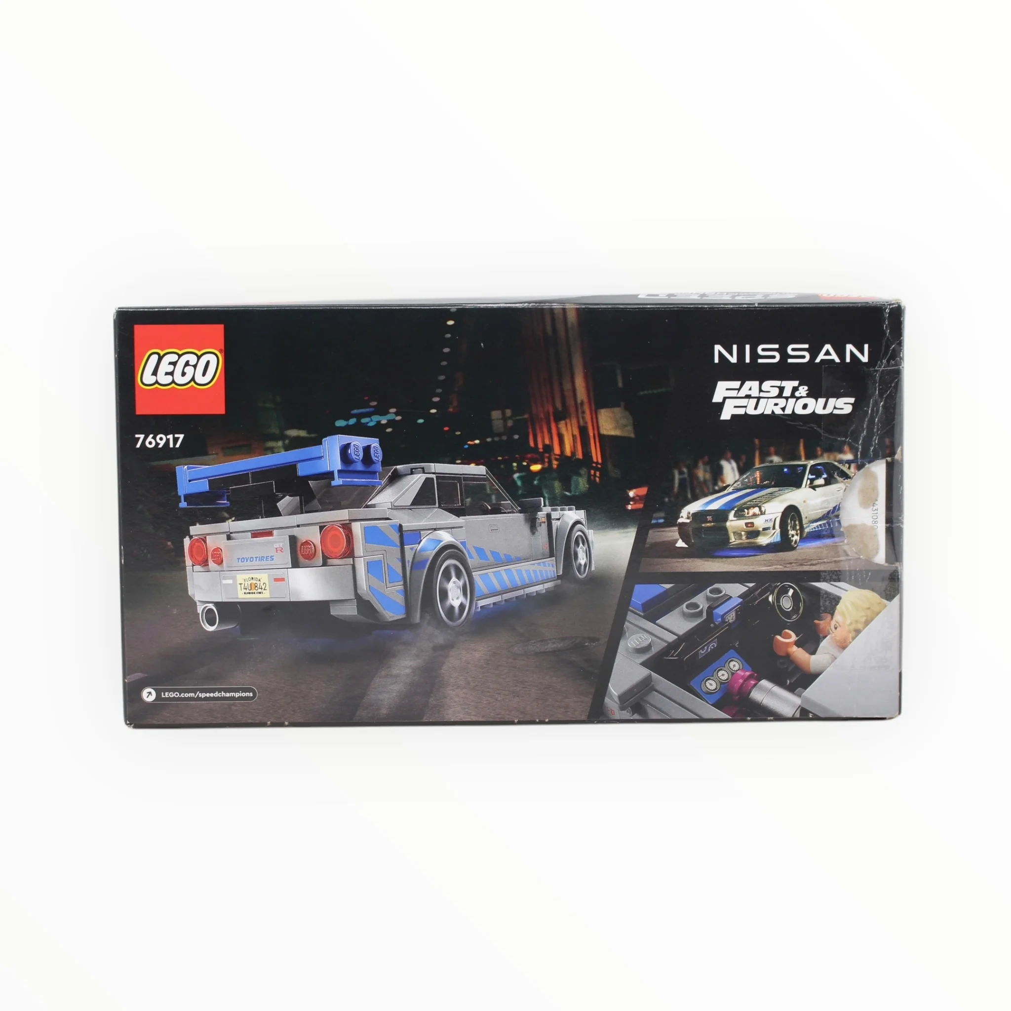 Certified Used Set 76917 Speed Champions 2 Fast 2 Furious Nissan Skyline GT-R (R34, sealed bags) - Image 2