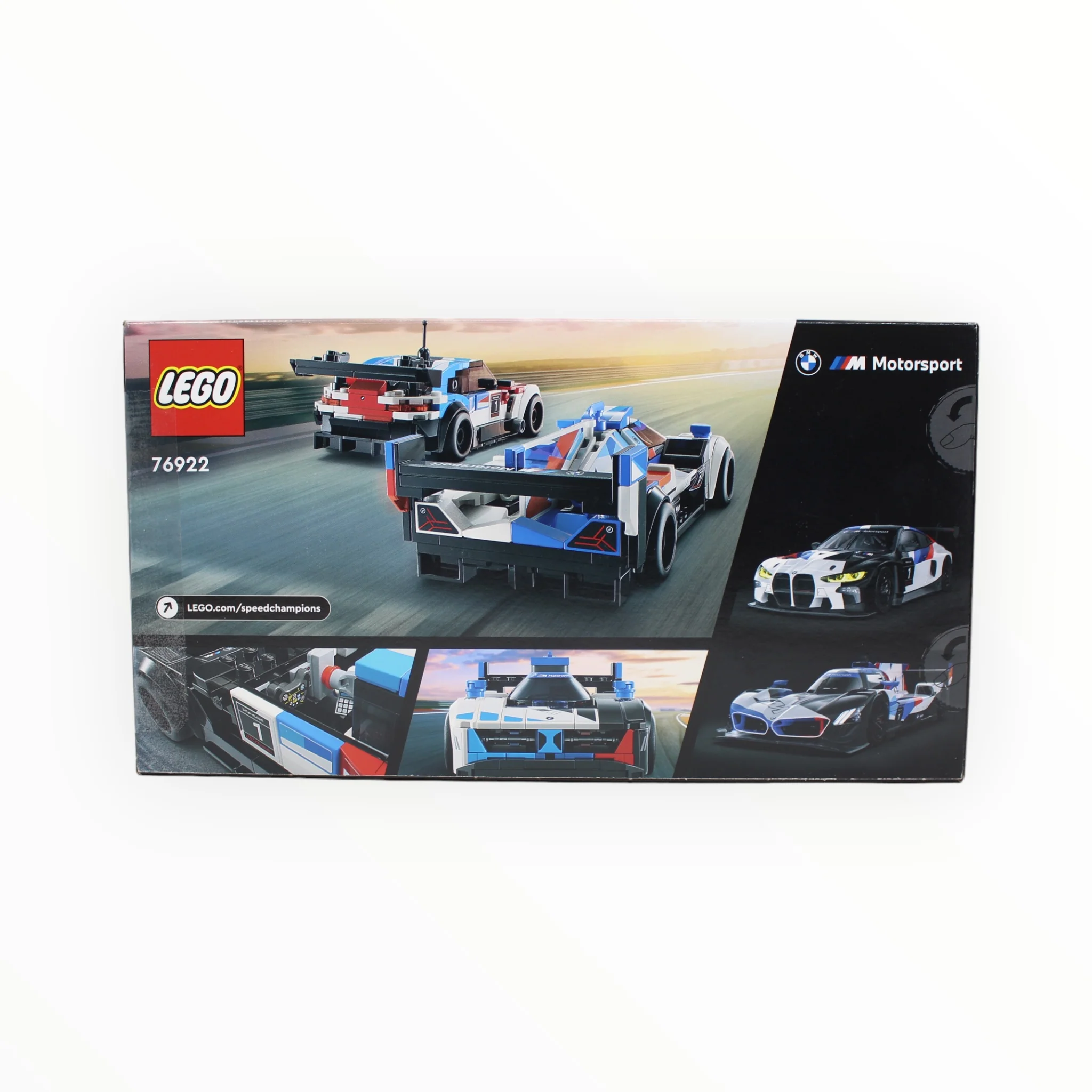 Certified Used Set 76922 Speed Champions BMW M4 GT3 & MBW M Hybrid V8 - Image 2