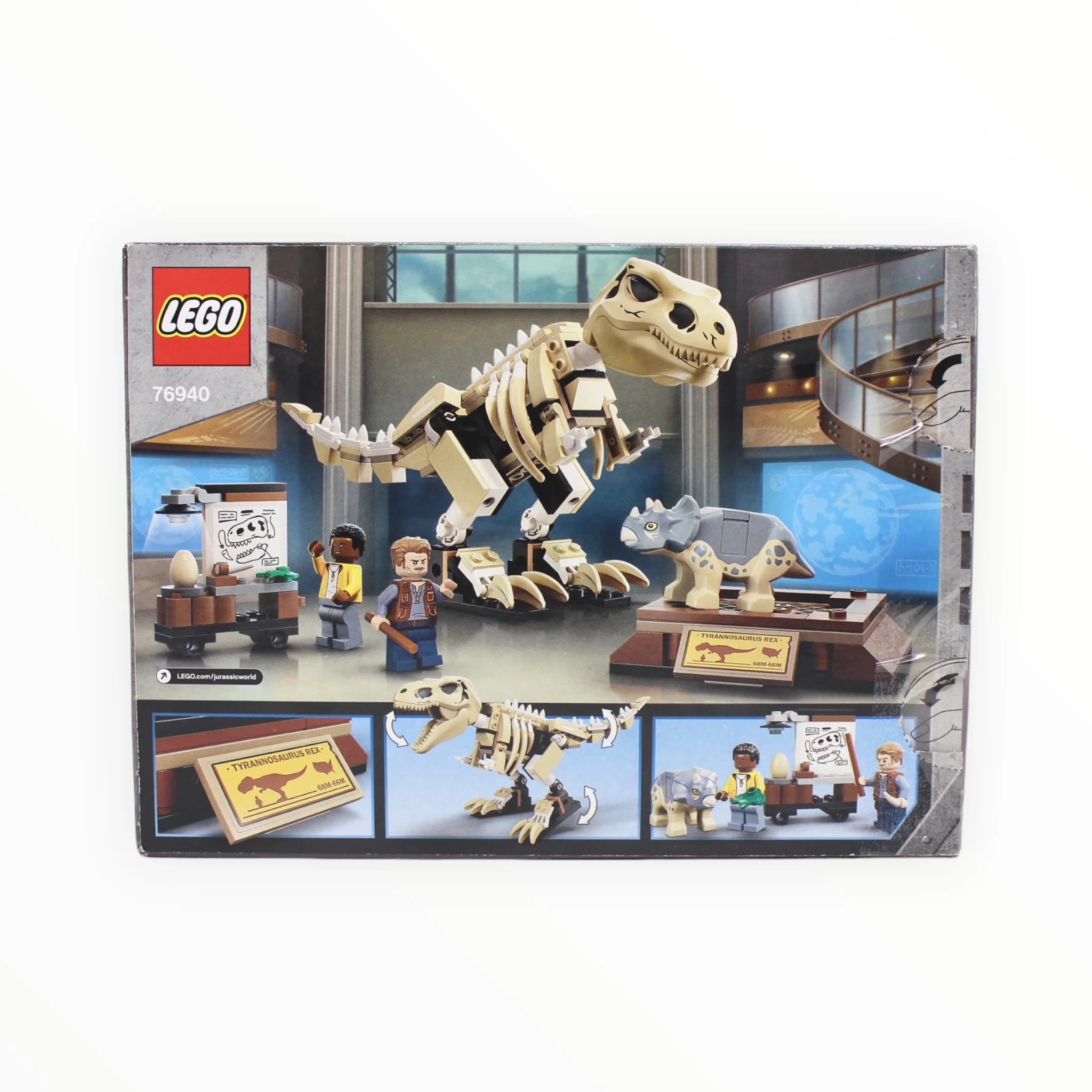 Certified Used Set 76940 Jurassic World T. rex Dinosaur Fossil Exhibition - Image 2