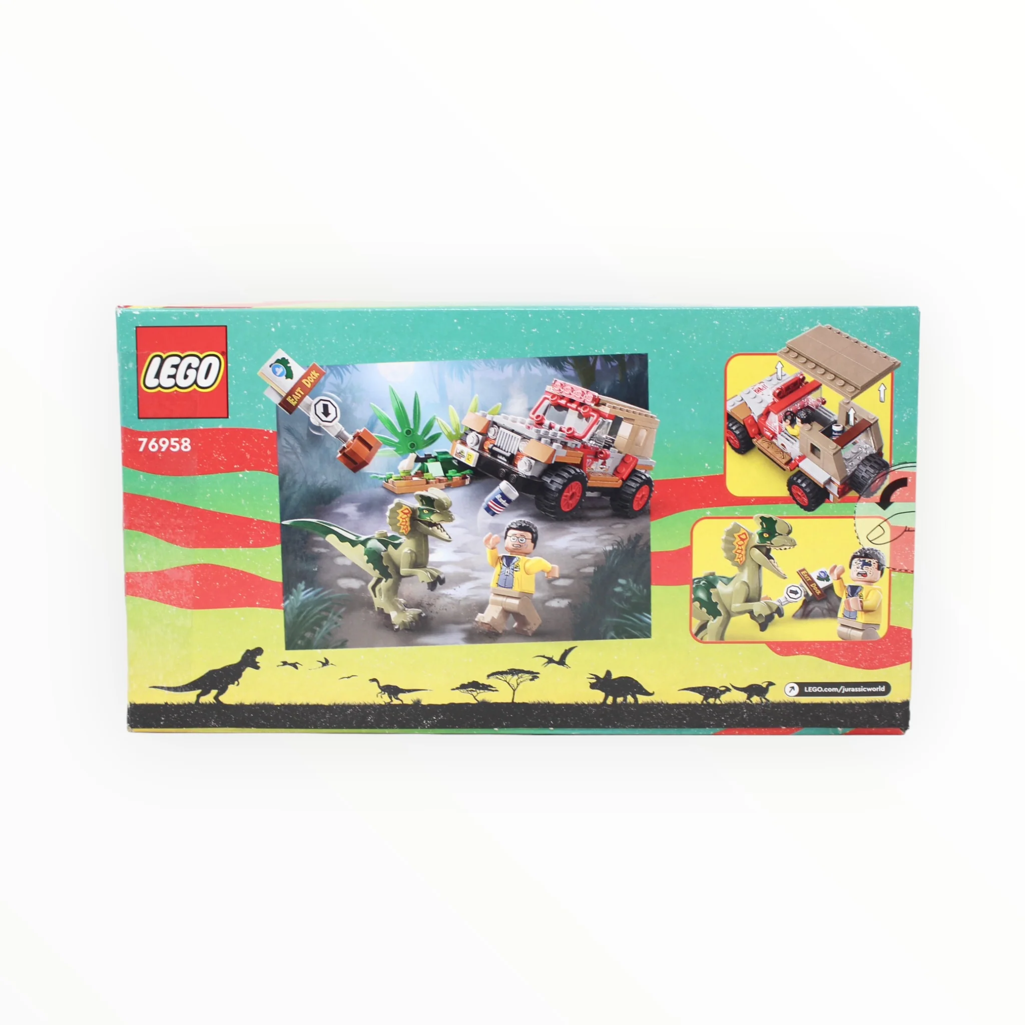 Certified Used Set 76958 Jurassic Park Dilophosaurus Ambush - Image 2
