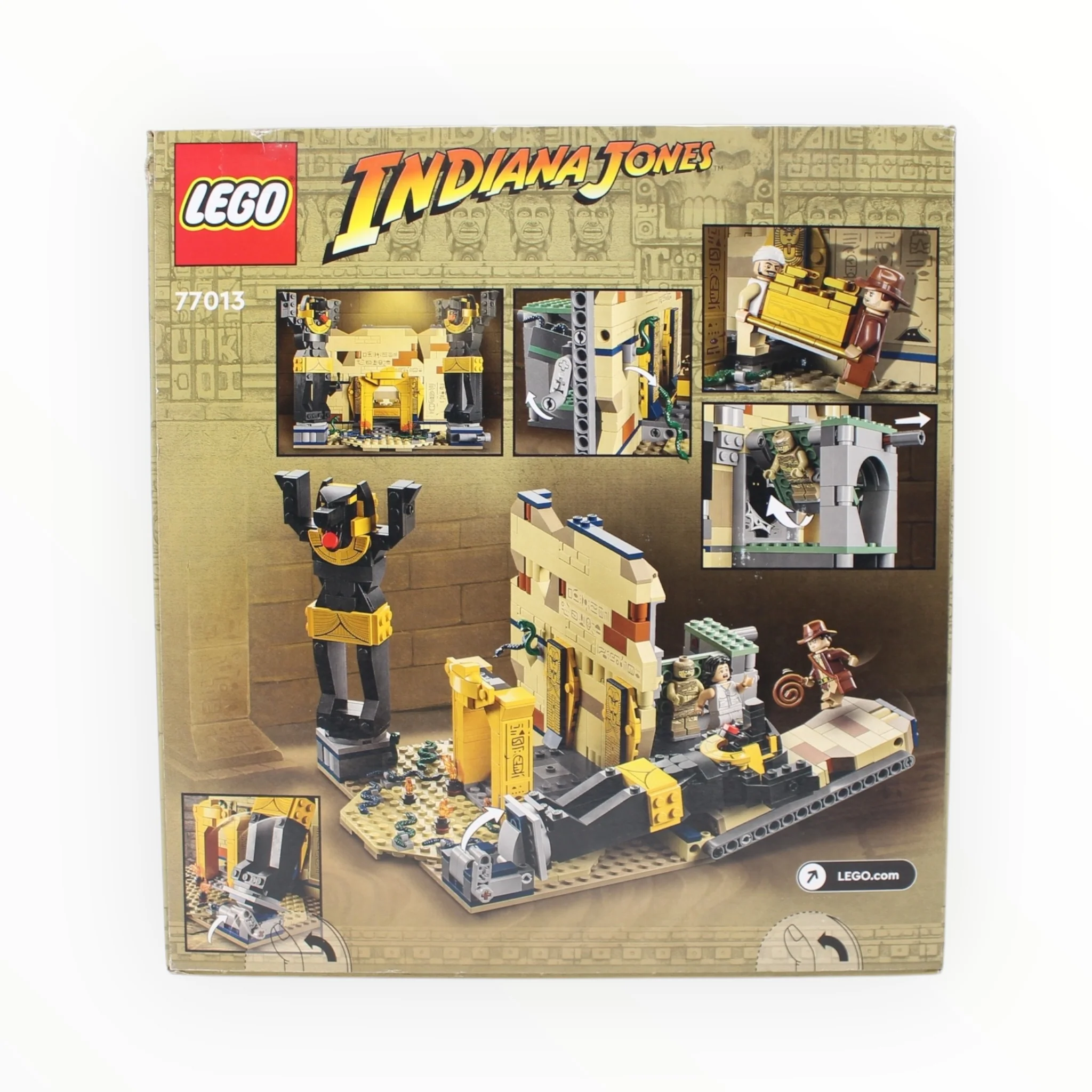 Certified Used Set 77013 Indiana Jones Escape from the Lost Tomb