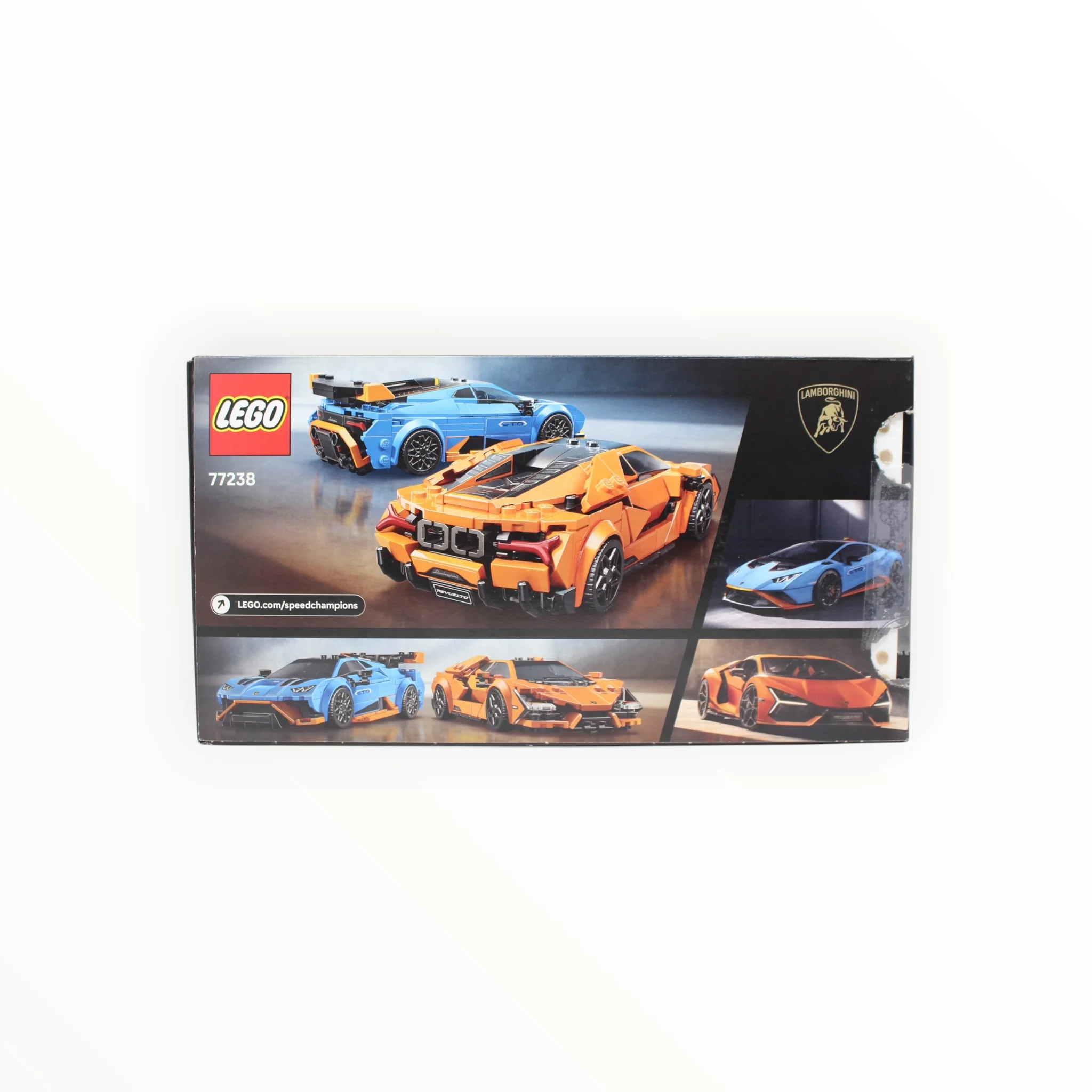 Certified Used Set 77238 Speed Champions Lamborghini Revuelto & Lamborghini Huracán STO - Image 2