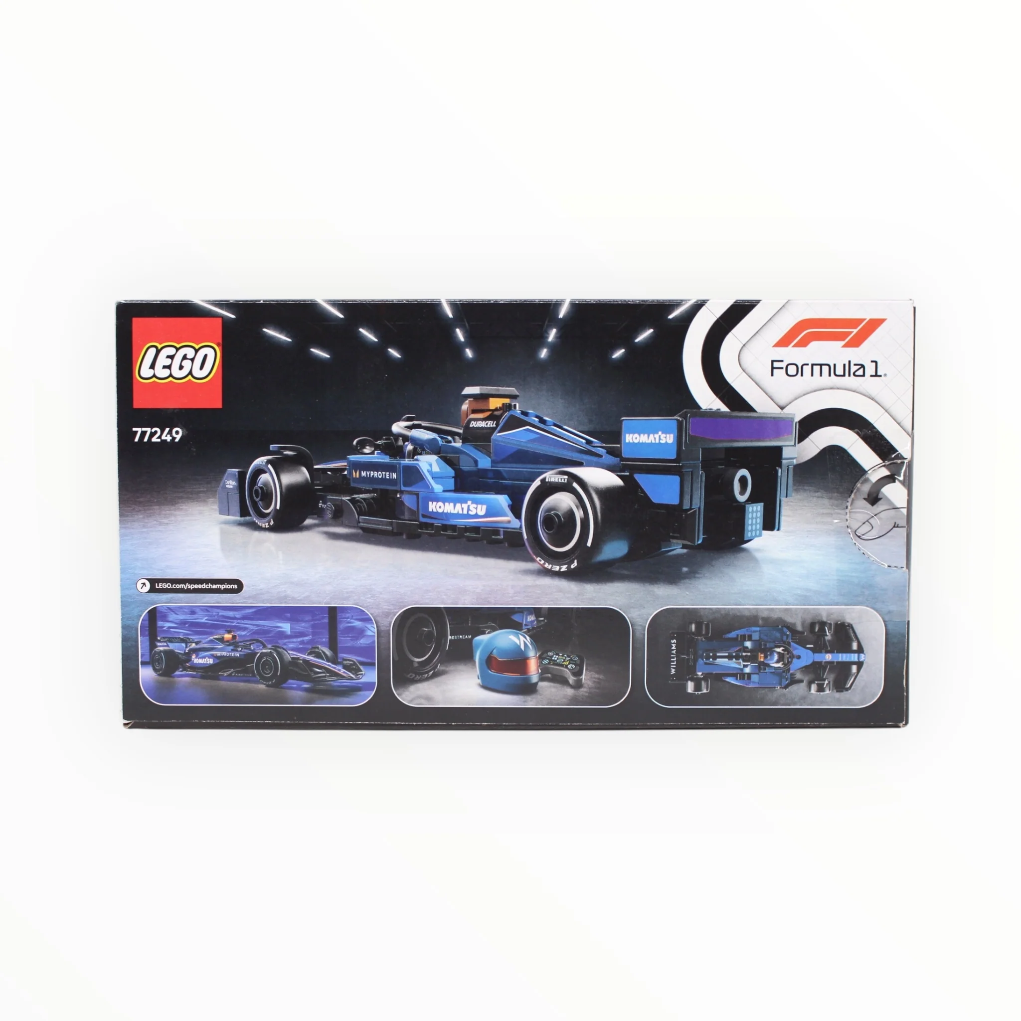 Certified Used Set 77249 Speed Champions Williams Racing FW46 F1 Race Car - Image 2