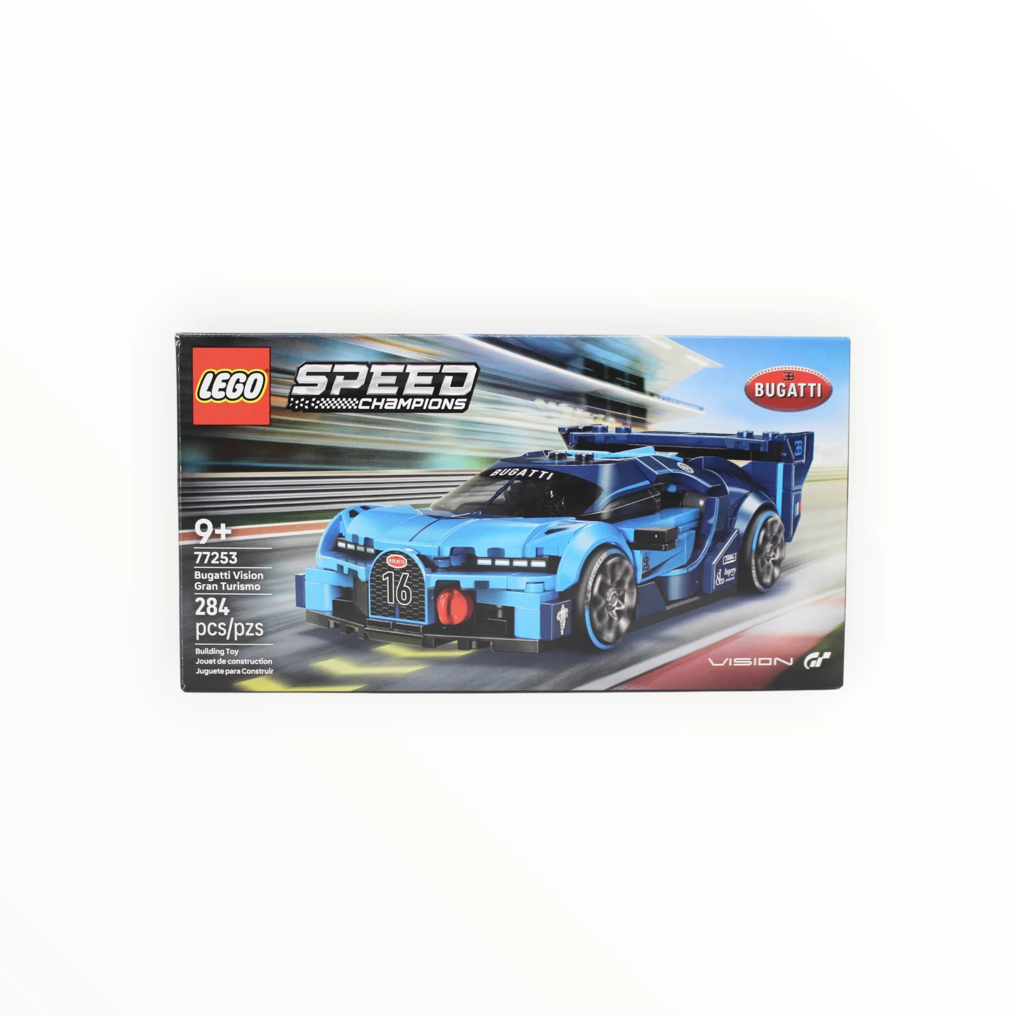 Certified Used Set 77253 Speed Champions Bugatti Vision Gran Turismo