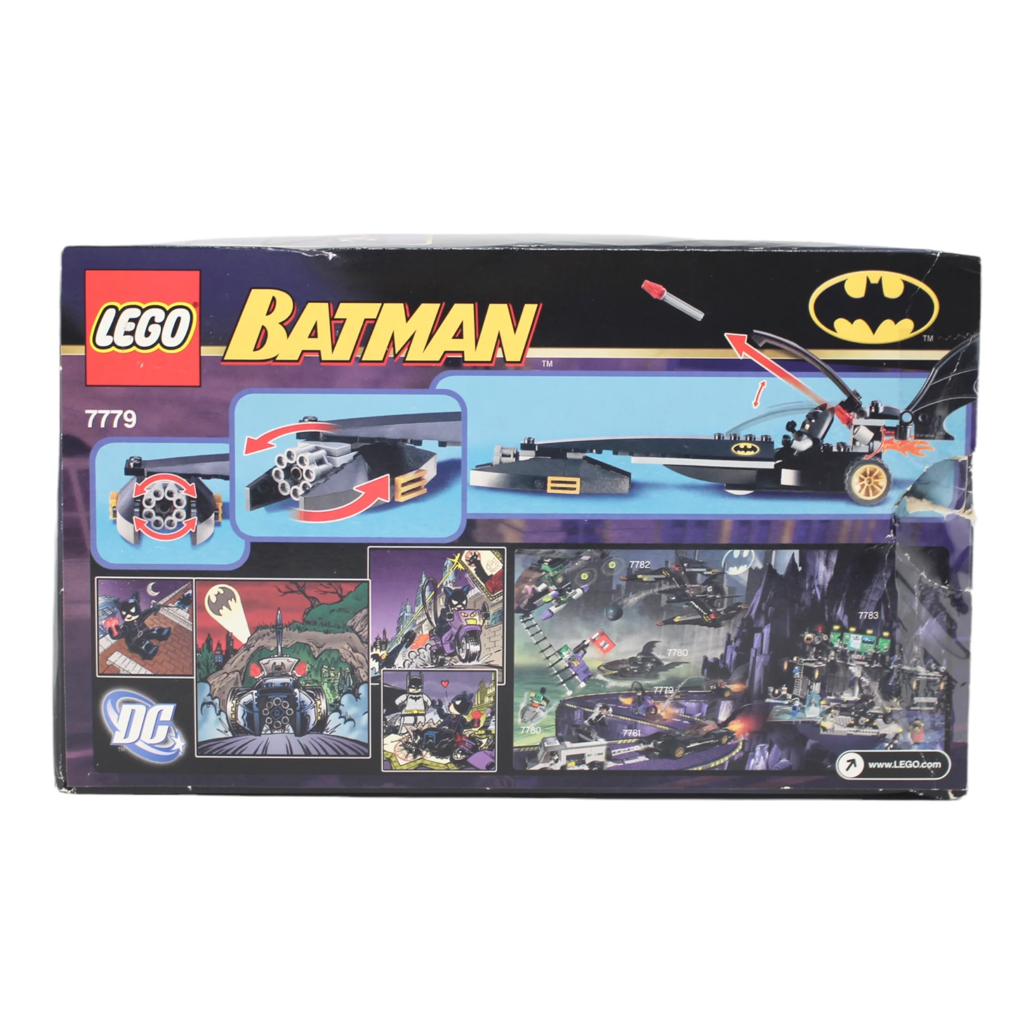 Certified Used Set 7779 The Batman Dragster: Catwoman Pursuit - Image 2