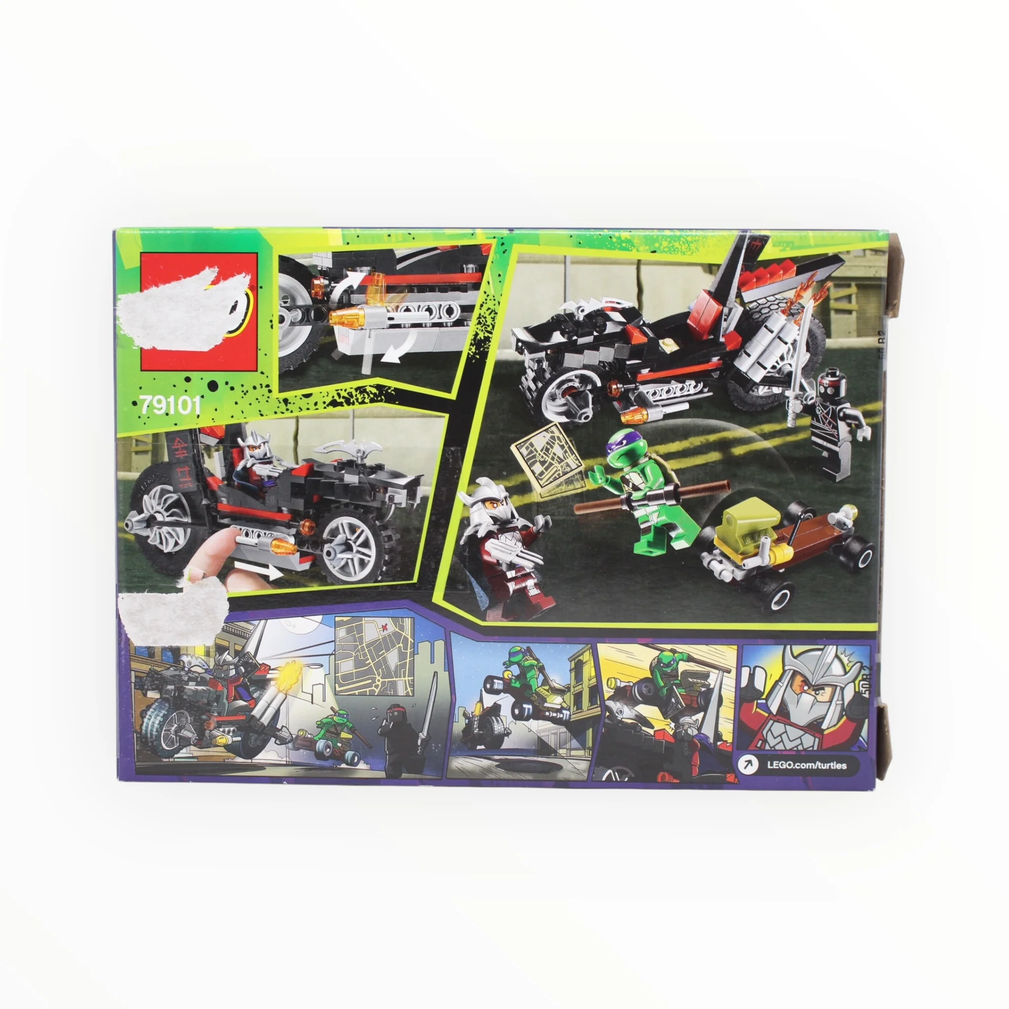 Certified Used Set 79101 Teenage Mutant Ninja Turtles Shredder’s Dragon Bike - Image 2