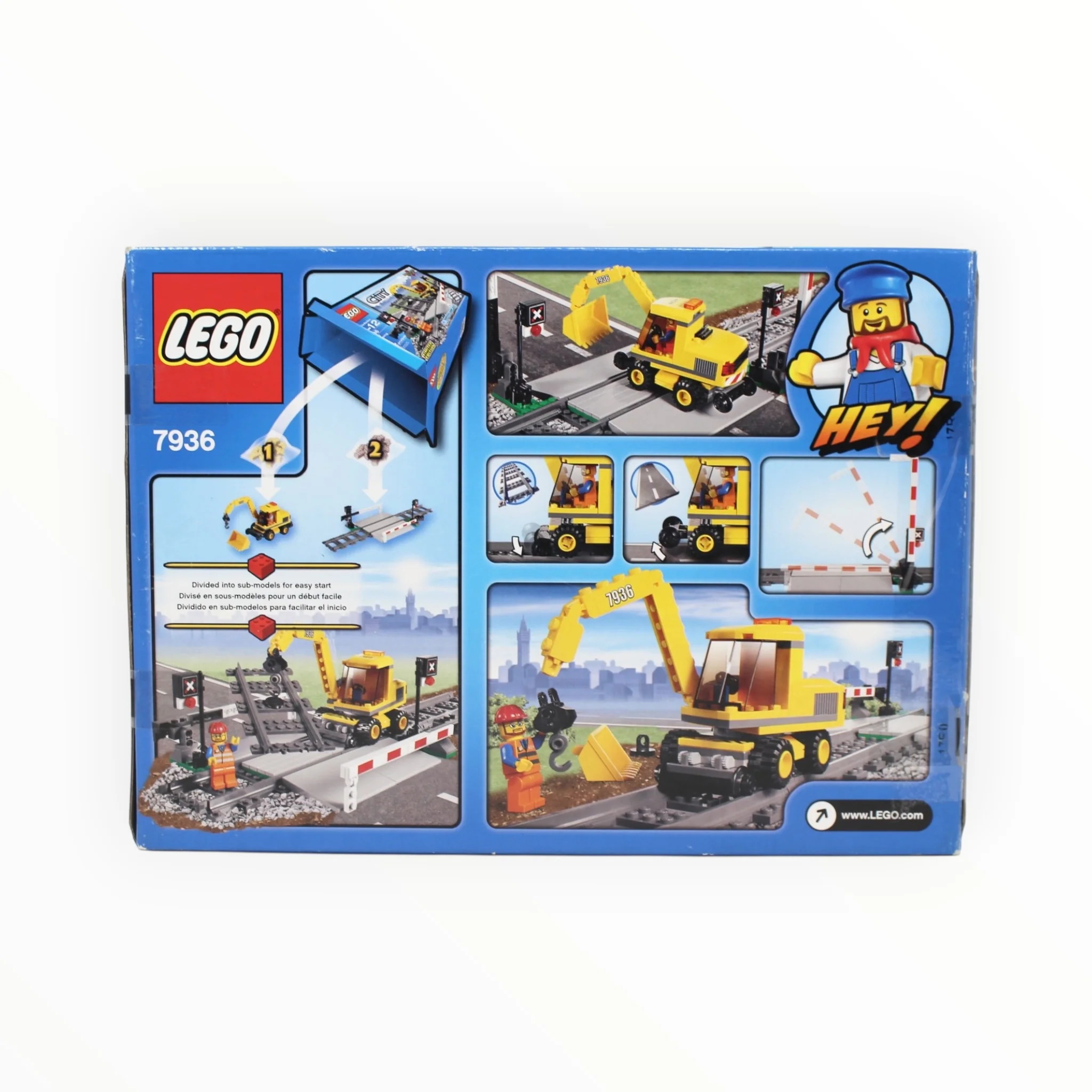 Certified Used Set 7936 City Level Crossing - Image 2