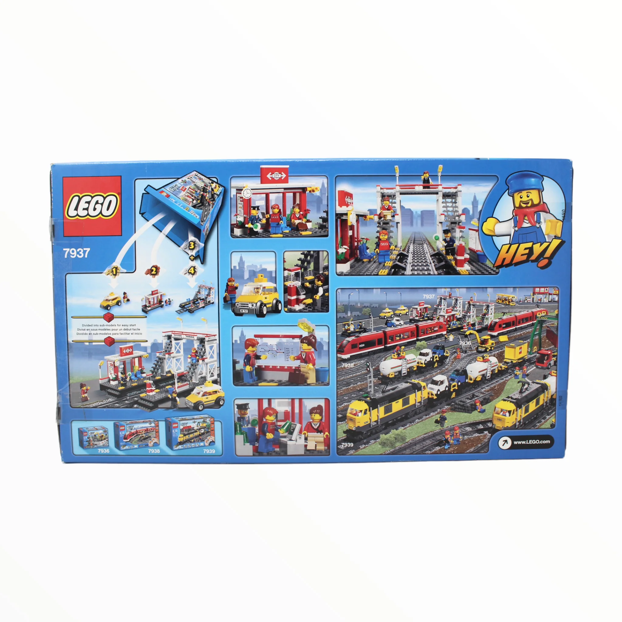 Certified Used Set 7937 City Train Station - Image 2