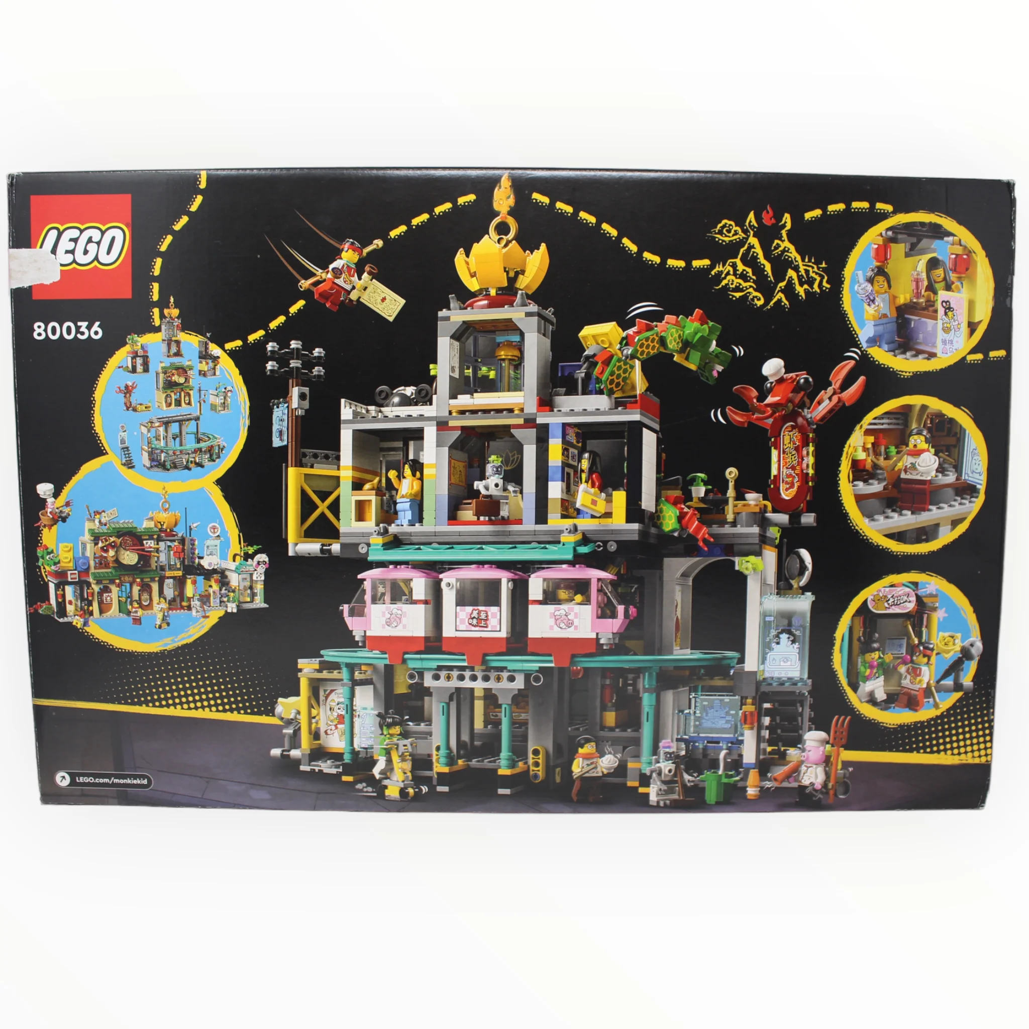 Certified Used Set 80036 Monkie Kid The City of Lanterns - Image 2