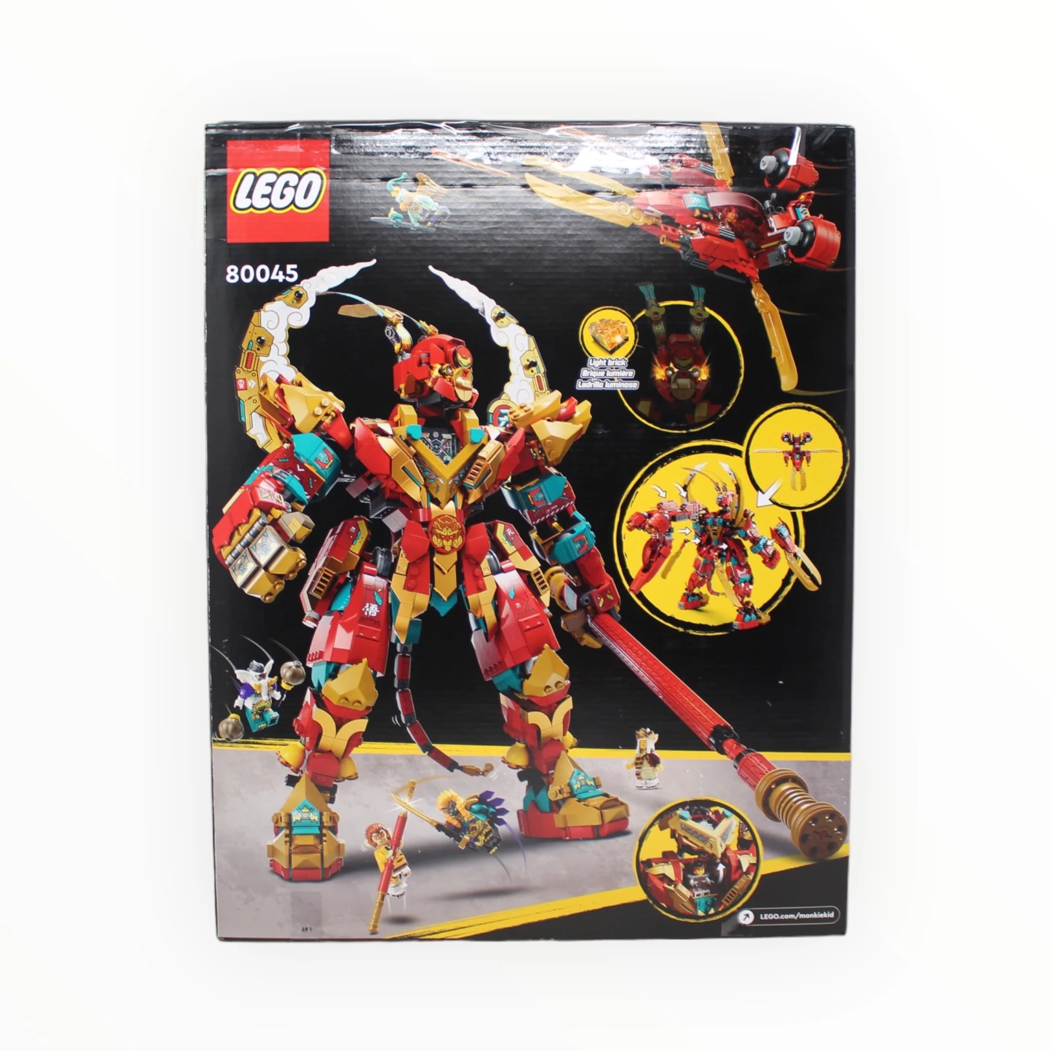 Certified Used Set 80045 Monkie Kid Monkey King Ultra Mech - Image 2