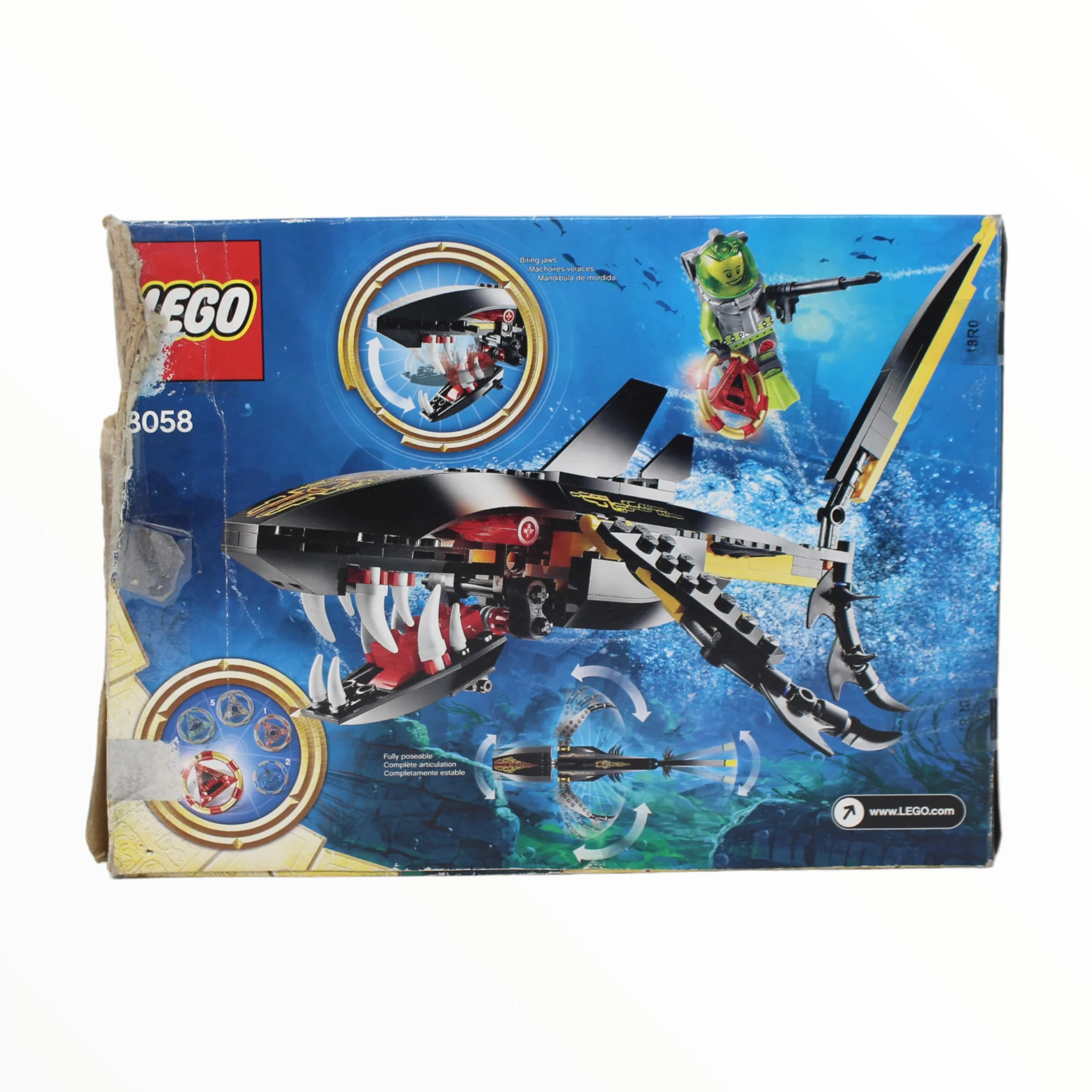 Certified Used Set 8058 Atlantis Guardian of the Deep - Image 2