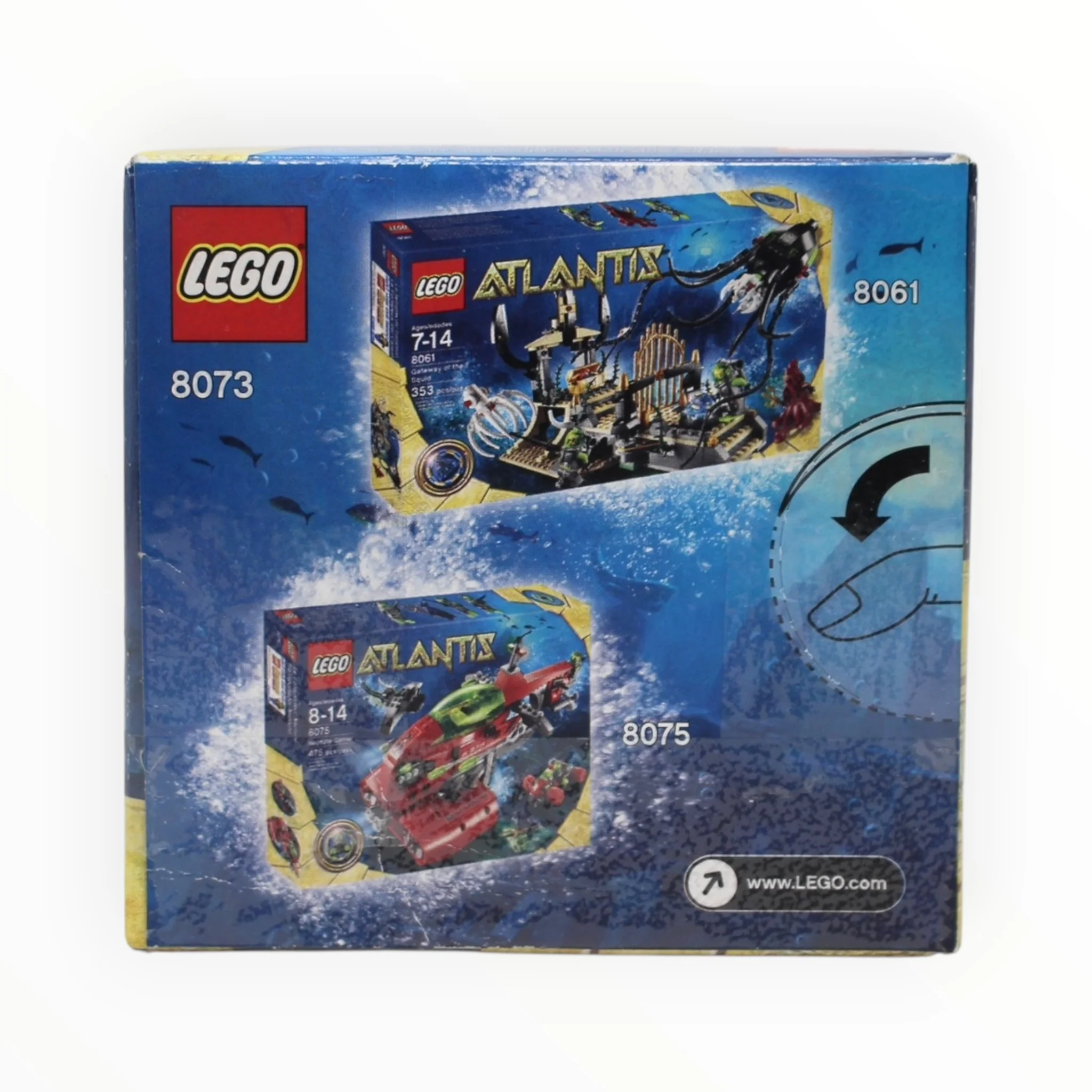 Certified Used Set 8073 Atlantis Manta Warrior - Image 2
