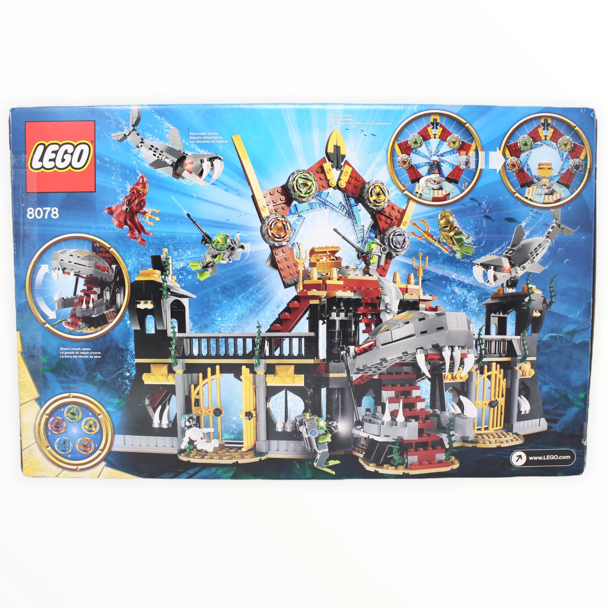 Certified Used Set 8078 Atlantis Portal of Atlantis - Image 2