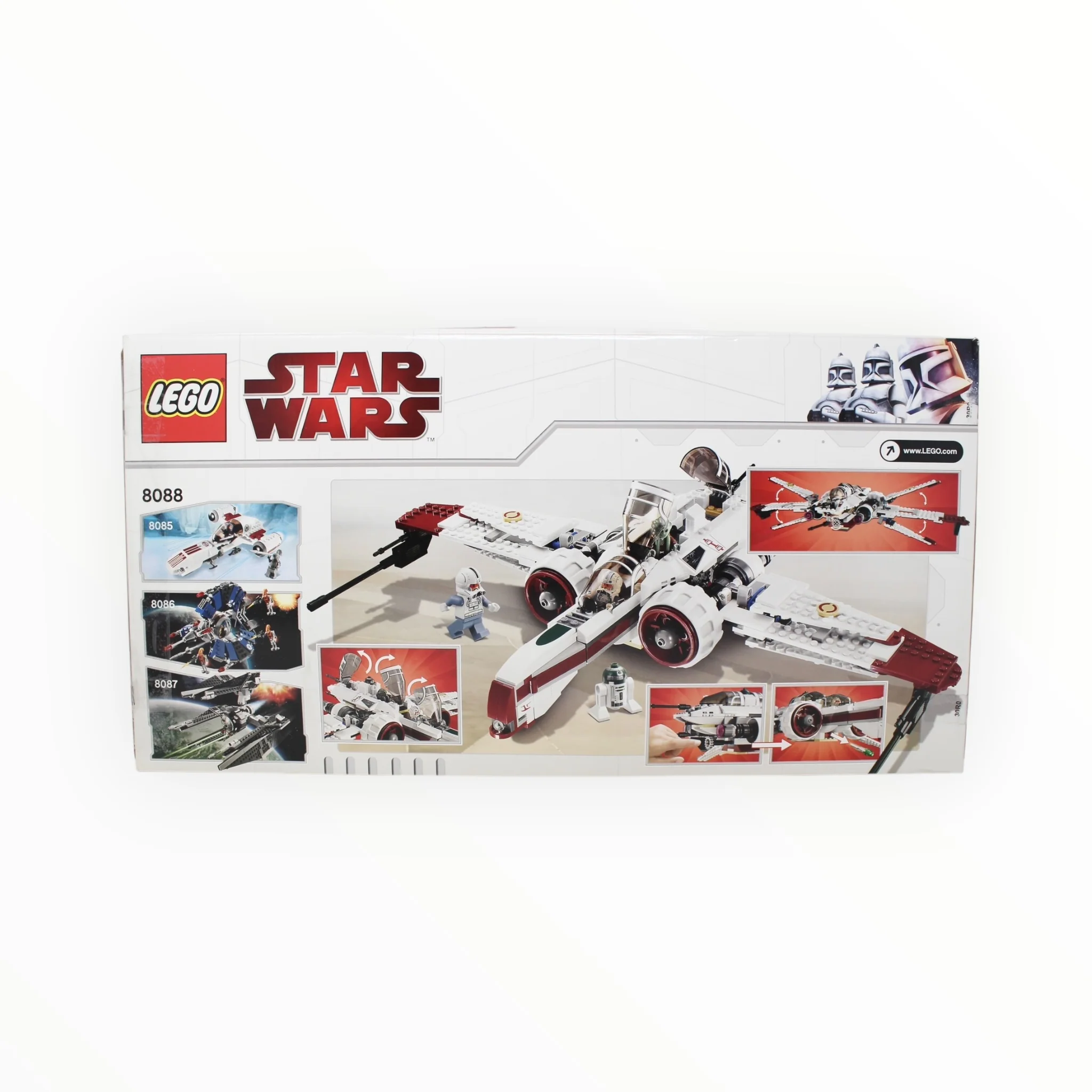 Certified Used Set 8088 Star Wars ARC-170 Starfighter - Image 2