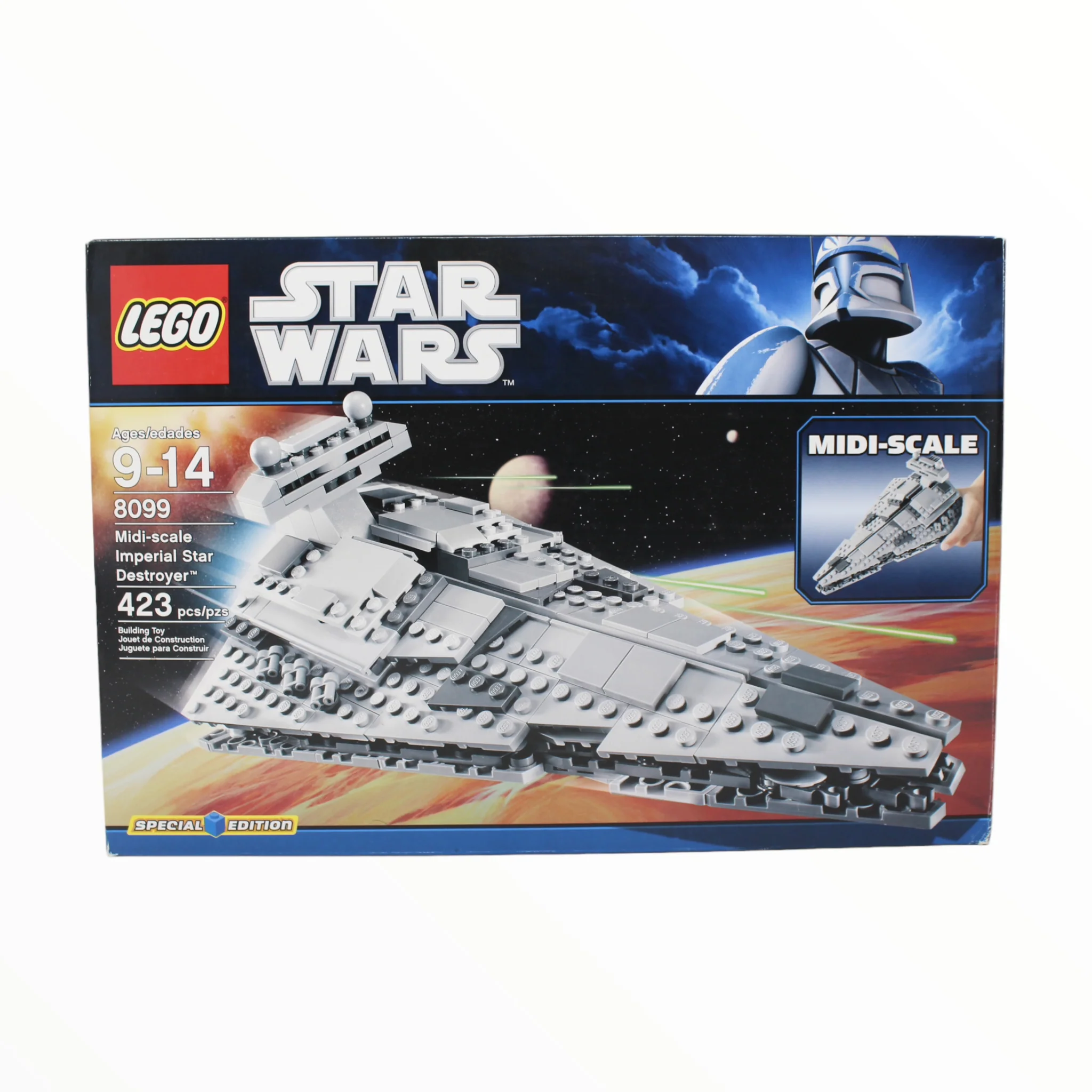 Certified Used Set 8099 Star Wars Midi-scale Imperial Star Destroyer