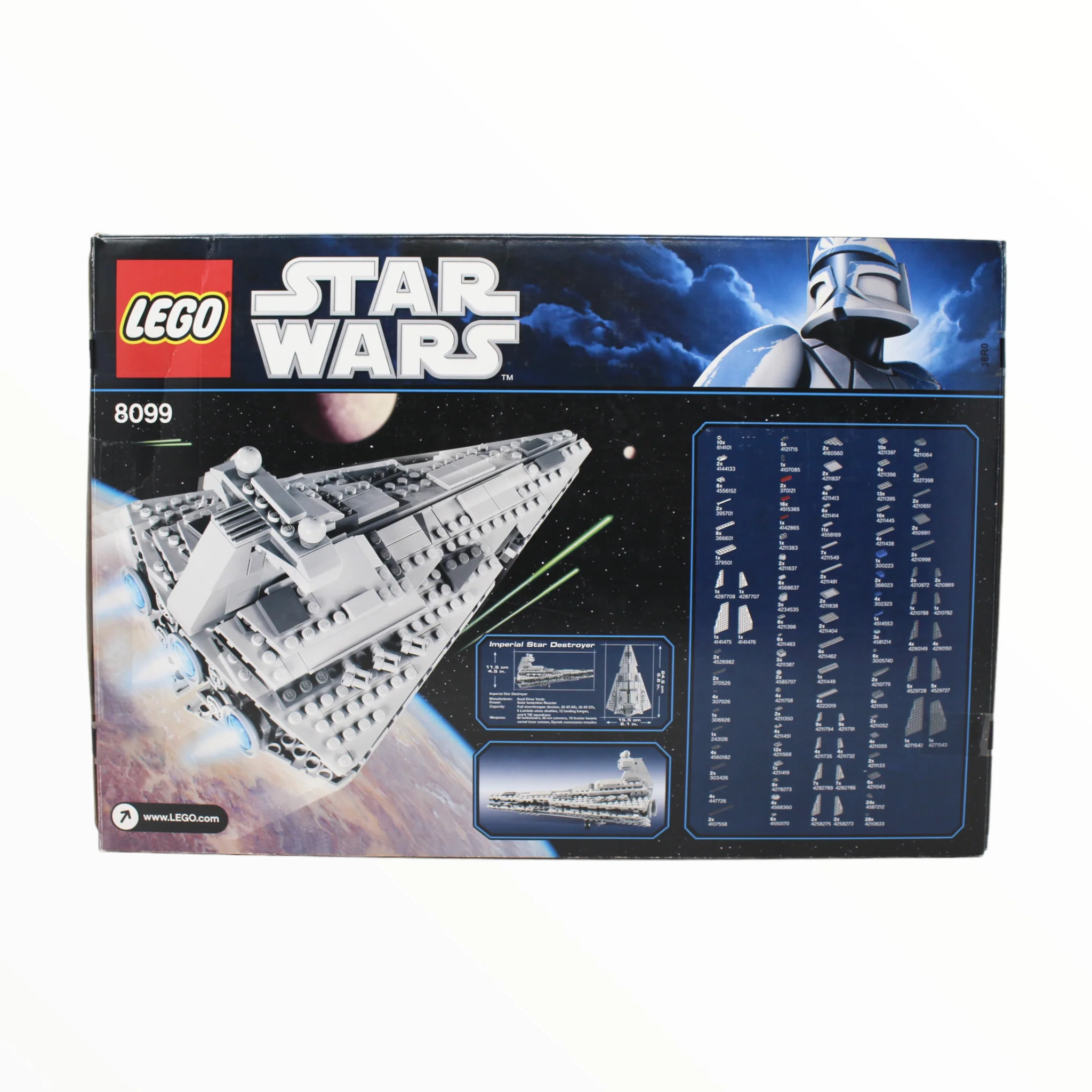 Certified Used Set 8099 Star Wars Midi-scale Imperial Star Destroyer - Image 2