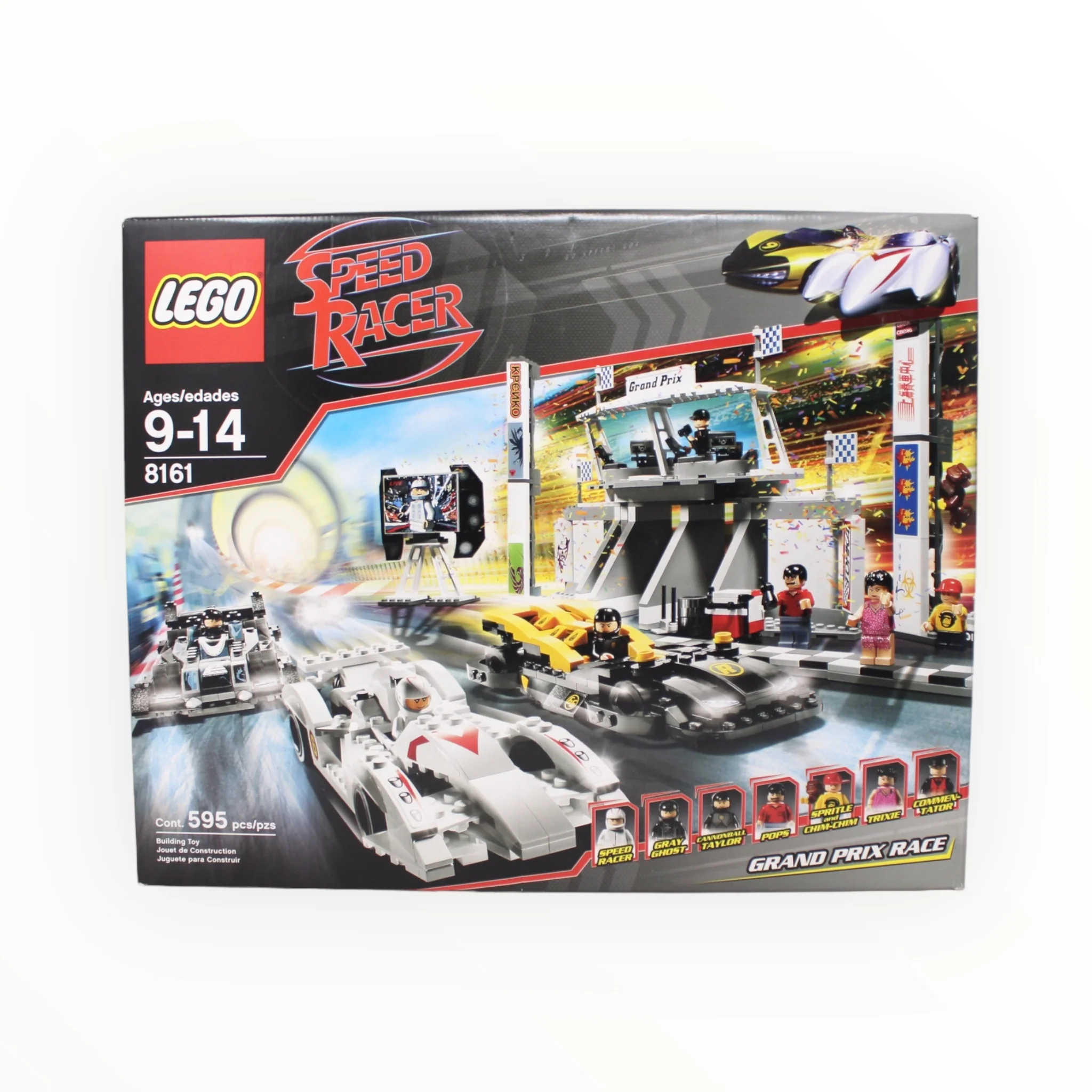Certified Used Set 8161 Speed Racer Grand Prix Race (open box, sealed bags)